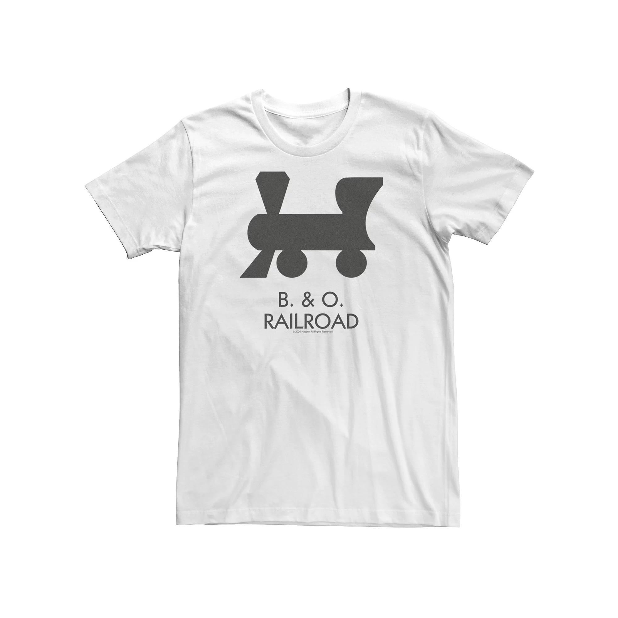 Big & Tall Monopoly Pennsylvania Railroad Tee, Men's,  Product Image