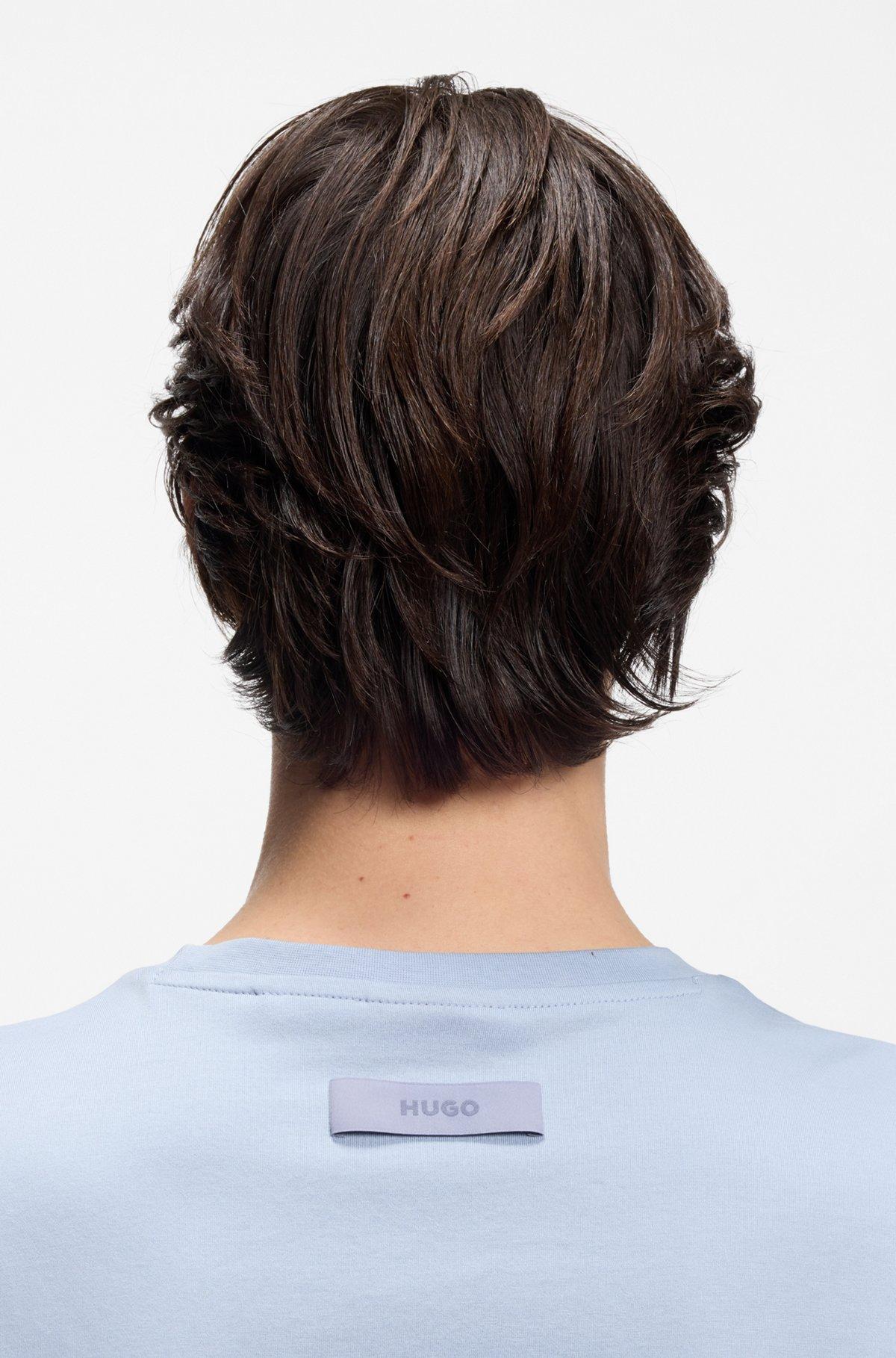 Slim-fit T-shirt with mercerised cotton Product Image