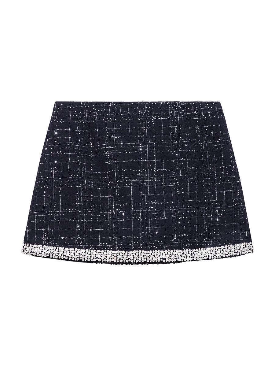 Womens Sequinned Skort Product Image