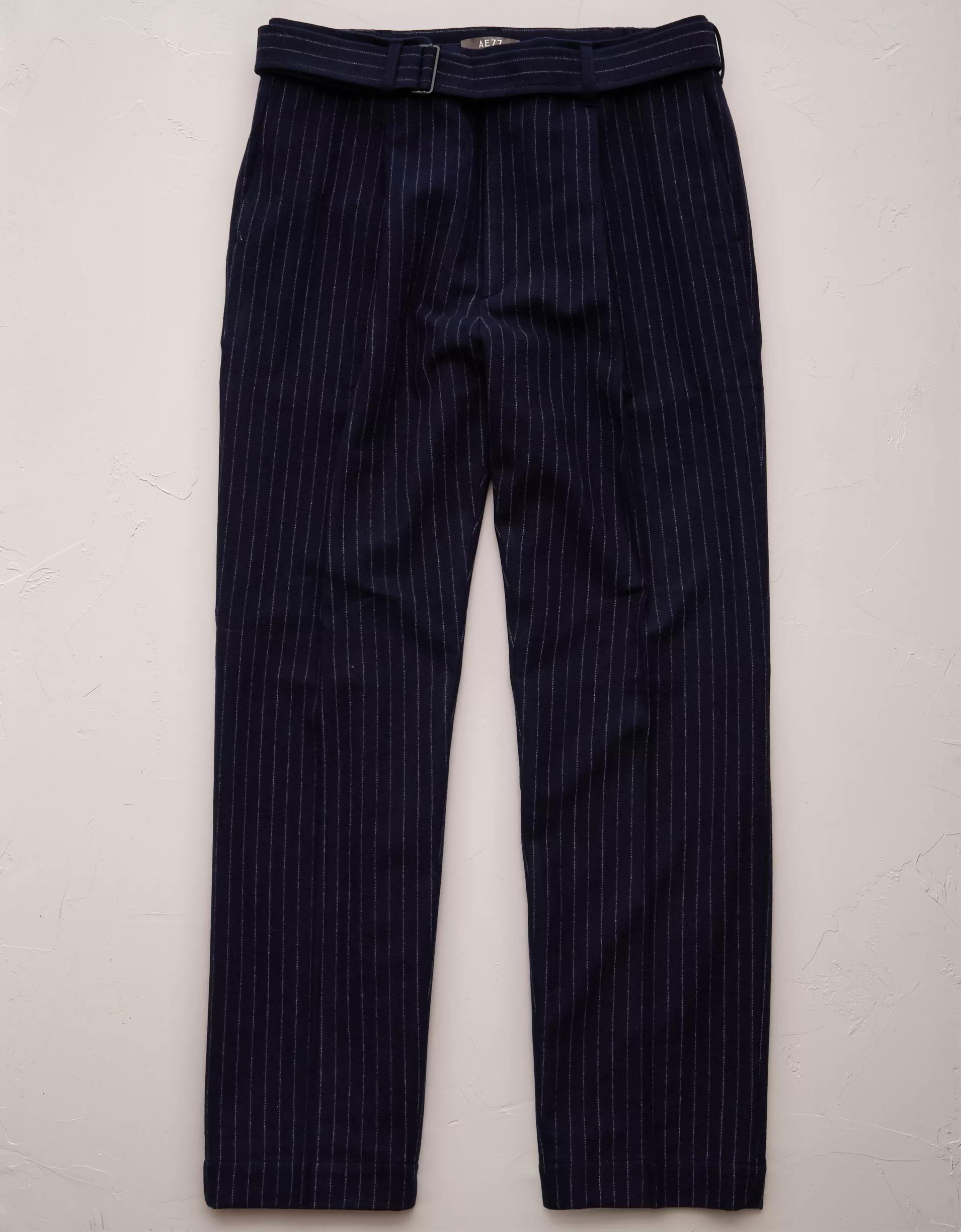 AE77 Premium Wool-Blend Pleated Pant Product Image