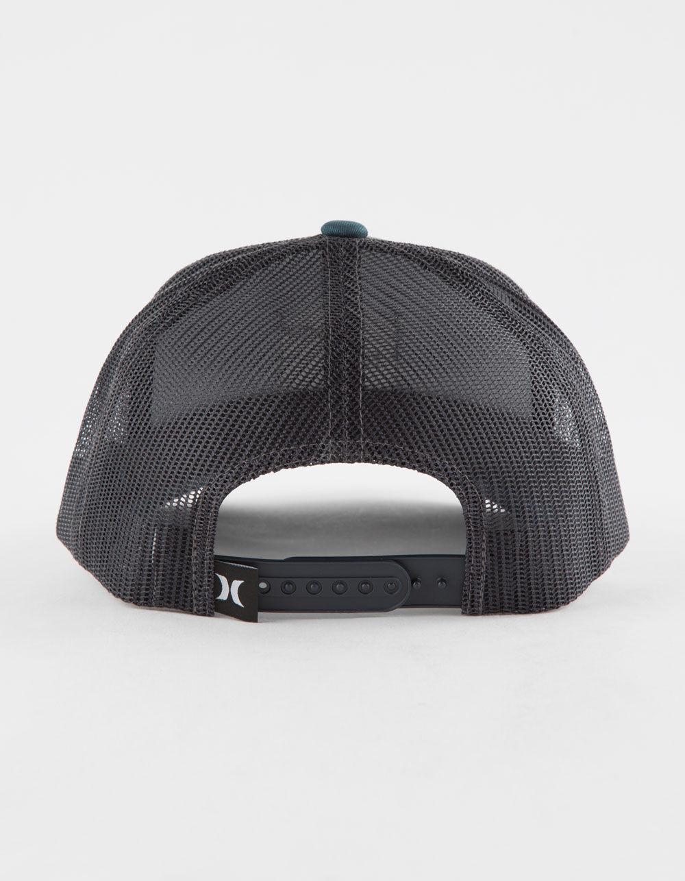 HURLEY Seacliff Mens Trucker Hat - BLK/BLUE Product Image
