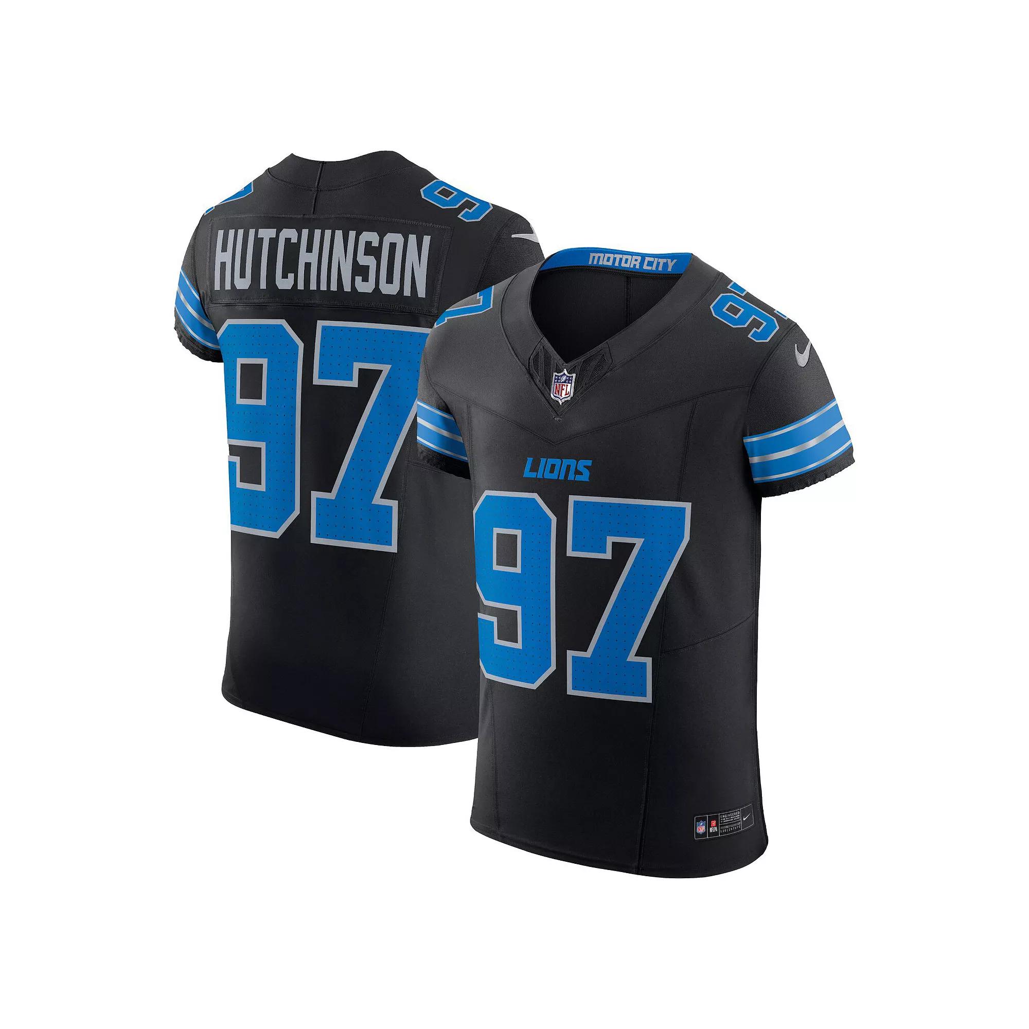 Aidan Hutchinson Detroit Lions Nike Mens Dri-FIT NFL Elite Football Jersey | 58NM0B9M9JF-DU0 Product Image