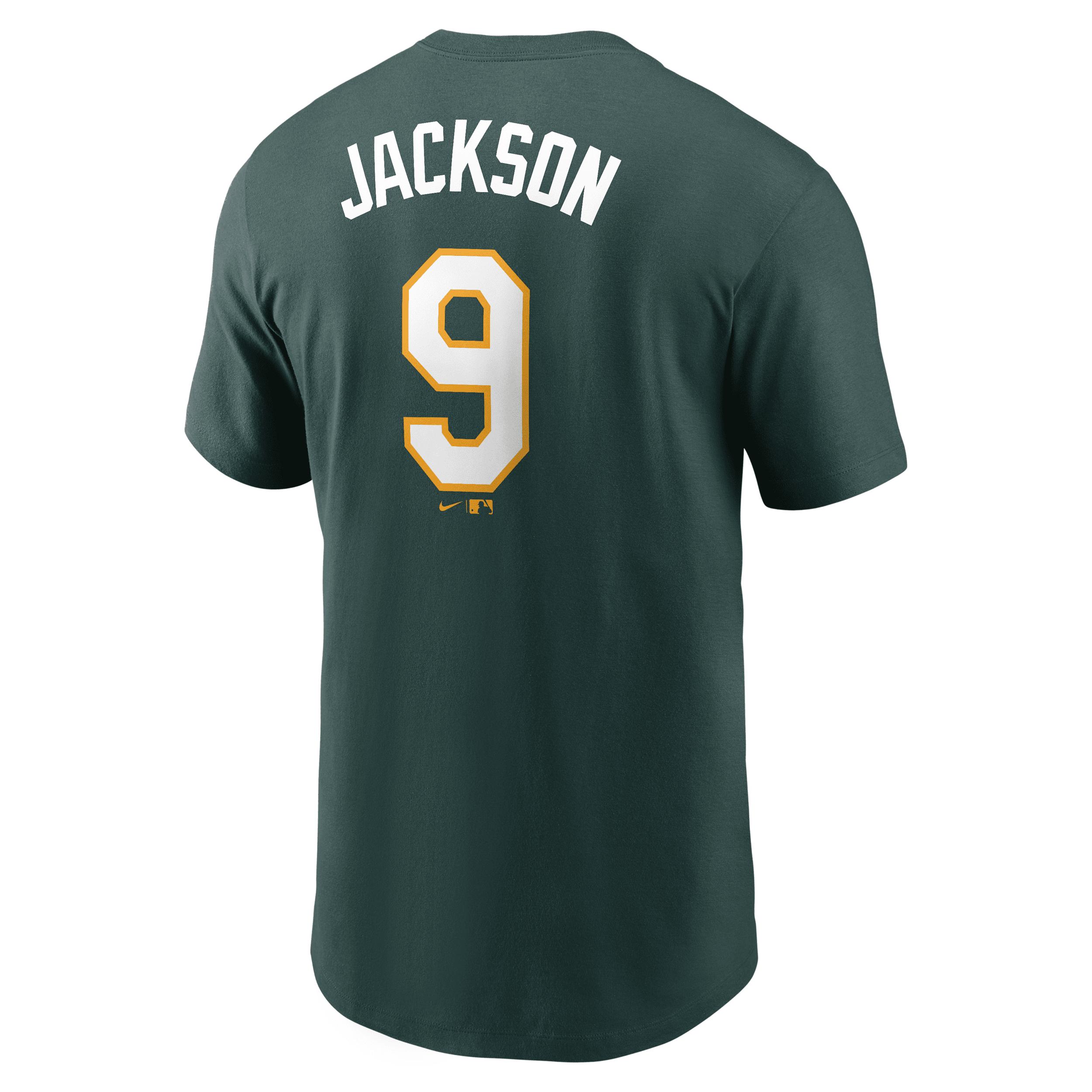 Reggie Jackson Athletics Cooperstown Fuse Nike Mens MLB T-Shirt | N1993EYQDR-XJV Product Image