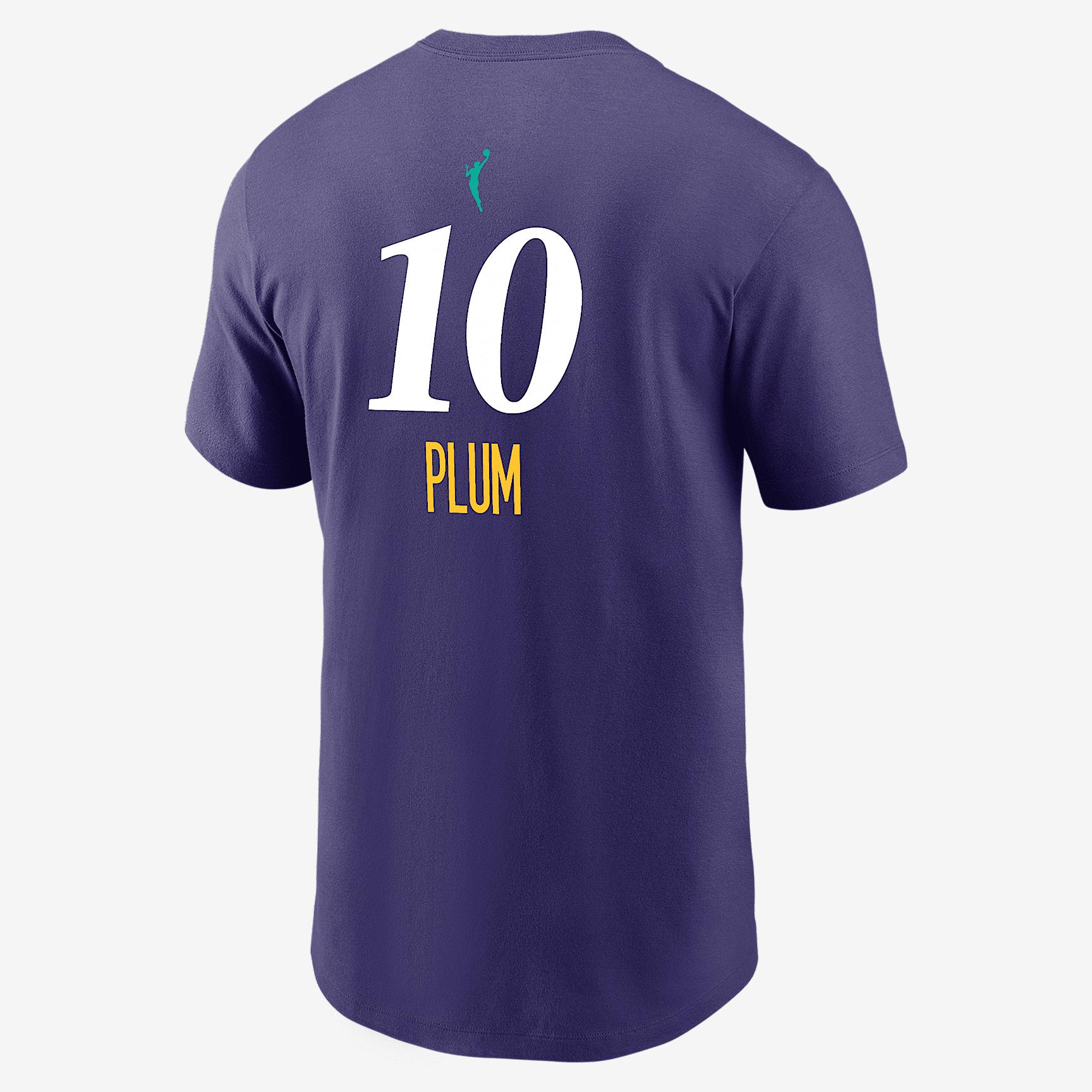 Kelsey Plum Los Angeles Sparks Nike Mens WNBA T-Shirt | M11332LVKP-BLK Product Image