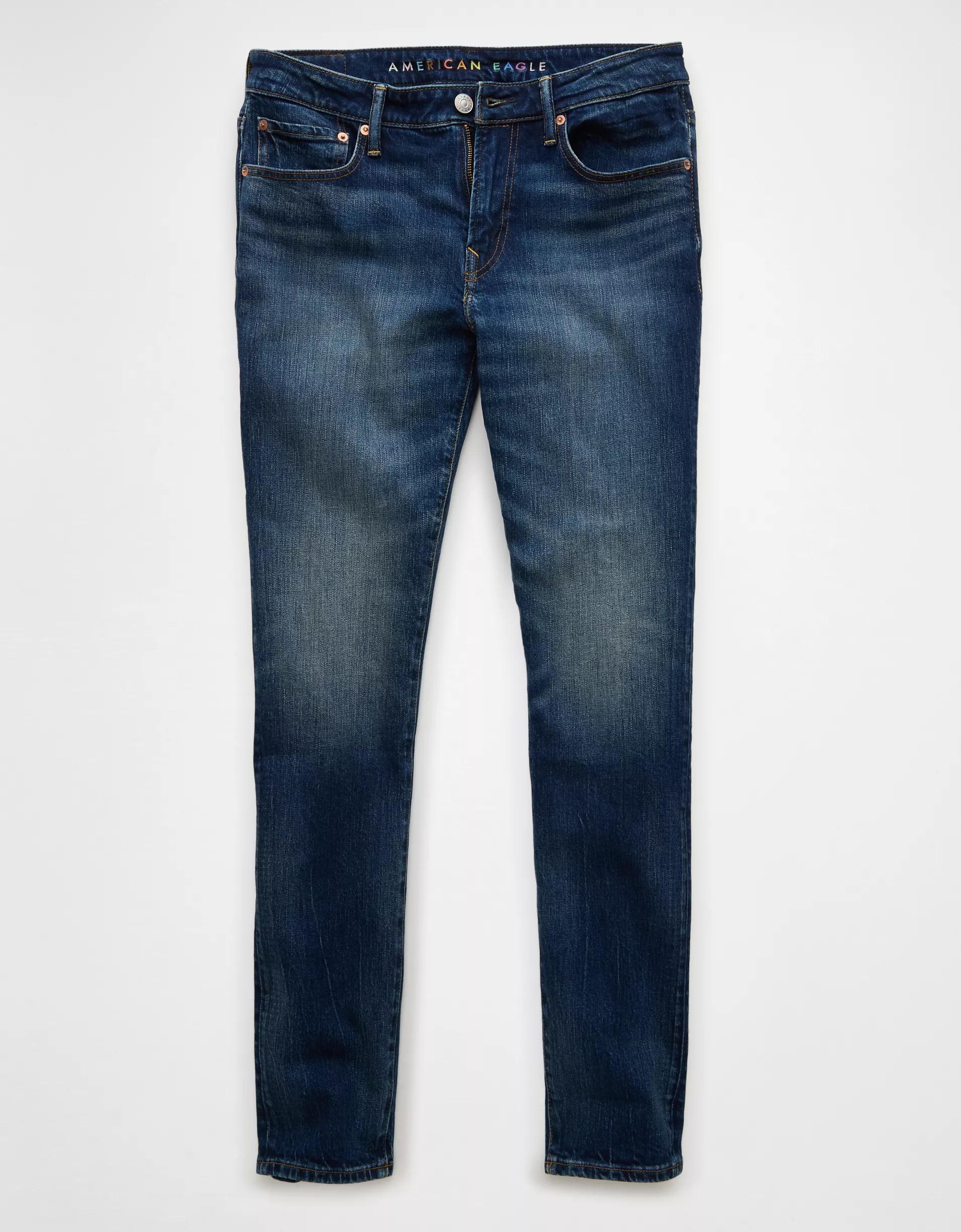 AE AirFlex+ Patched Skinny Jean Product Image