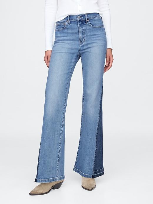 High Rise '70s Flare Jeans Product Image
