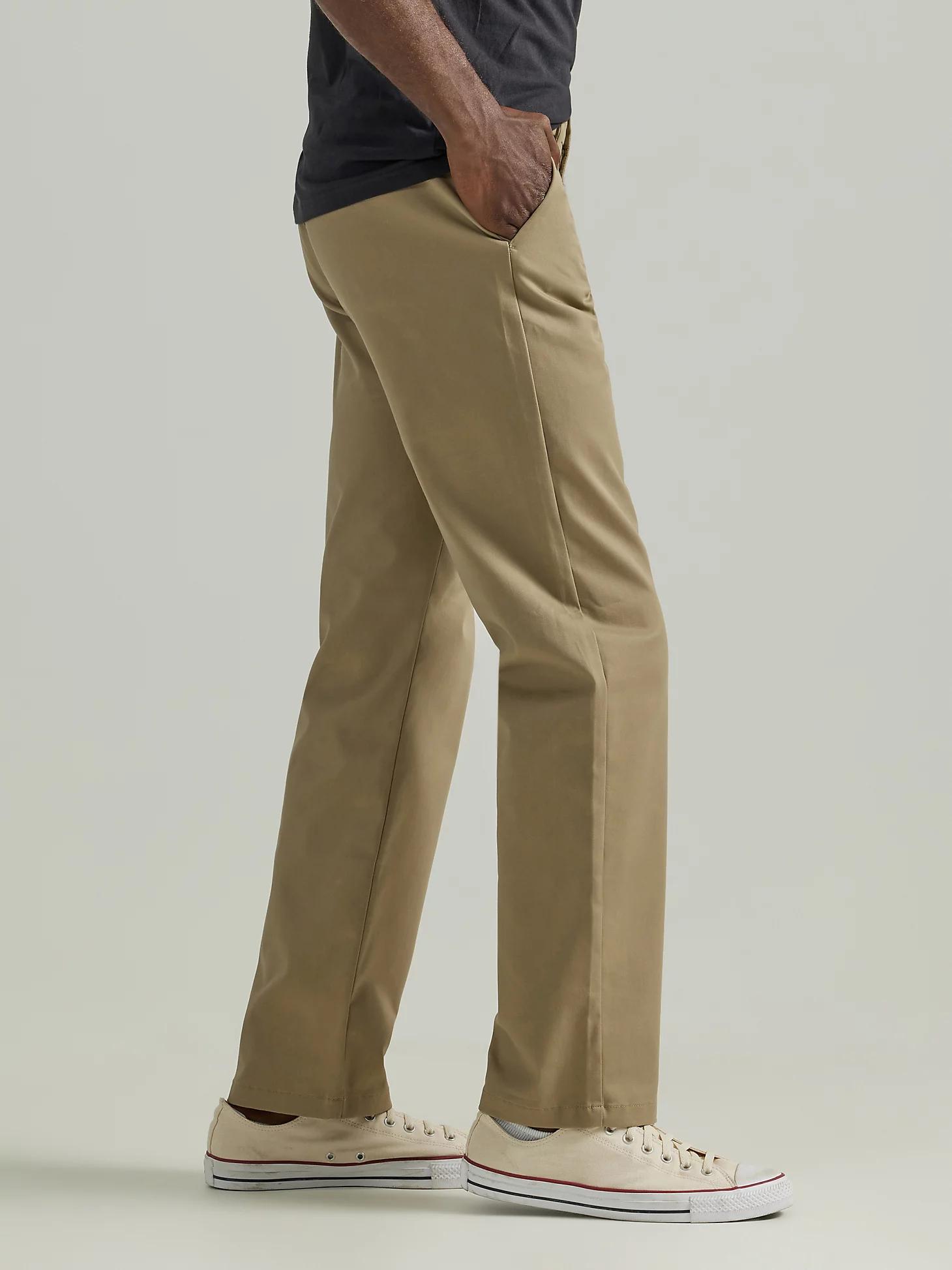 Men's Legendary Relaxed Straight Flat Front Pant | Men's Pants | Lee® Product Image