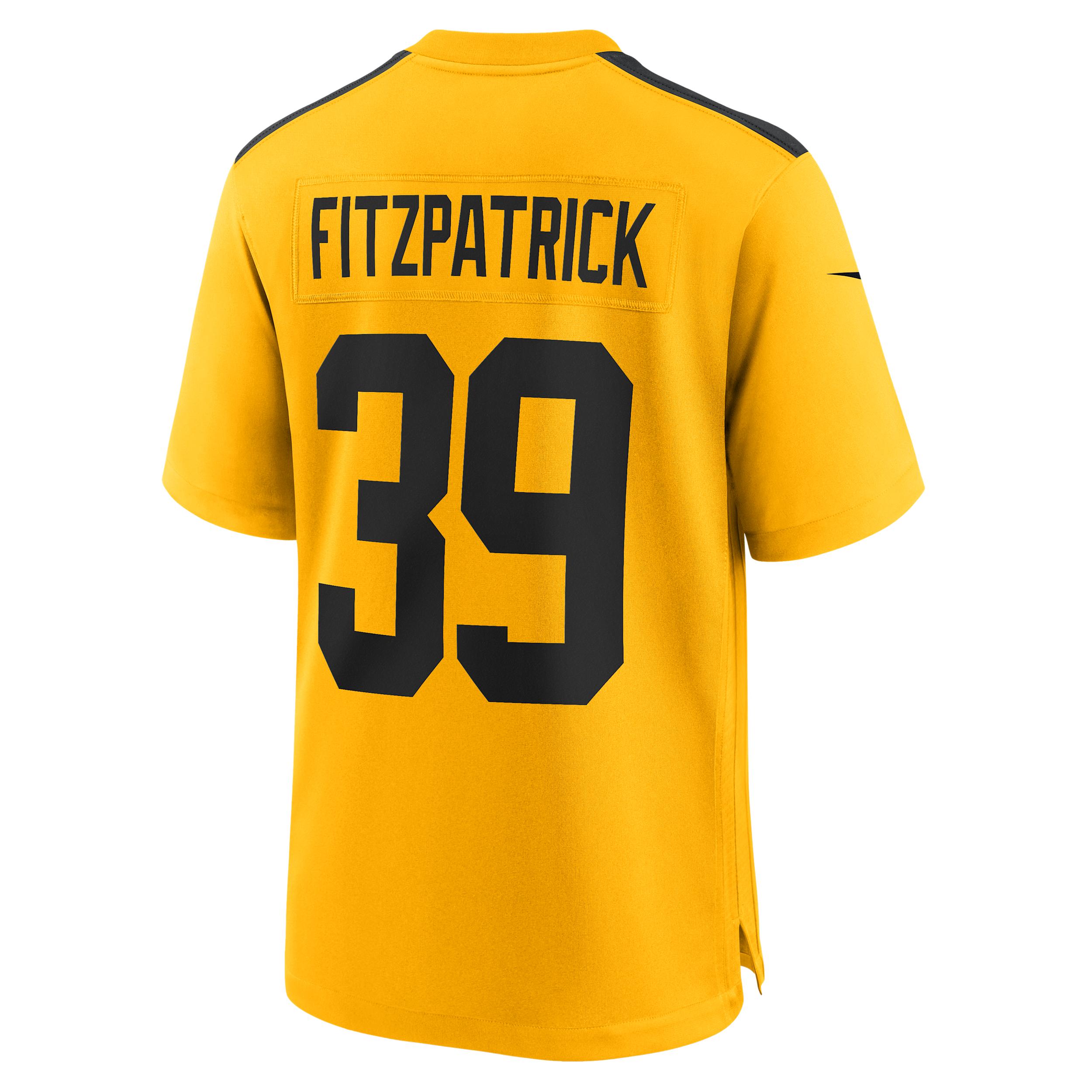 Minkah Fitzpatrick Pittsburgh Steelers Nike Mens NFL Game Jersey | 67NM0F5S7LF-KZB Product Image