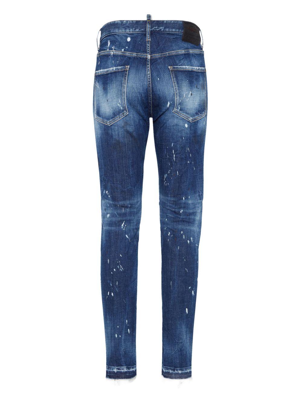 distressed slim jeans Product Image