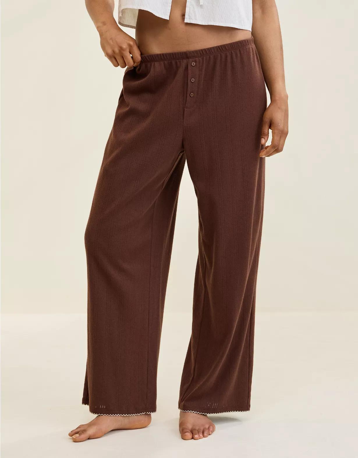 Aerie Off-Duty Pointelle Trouser PJ Product Image