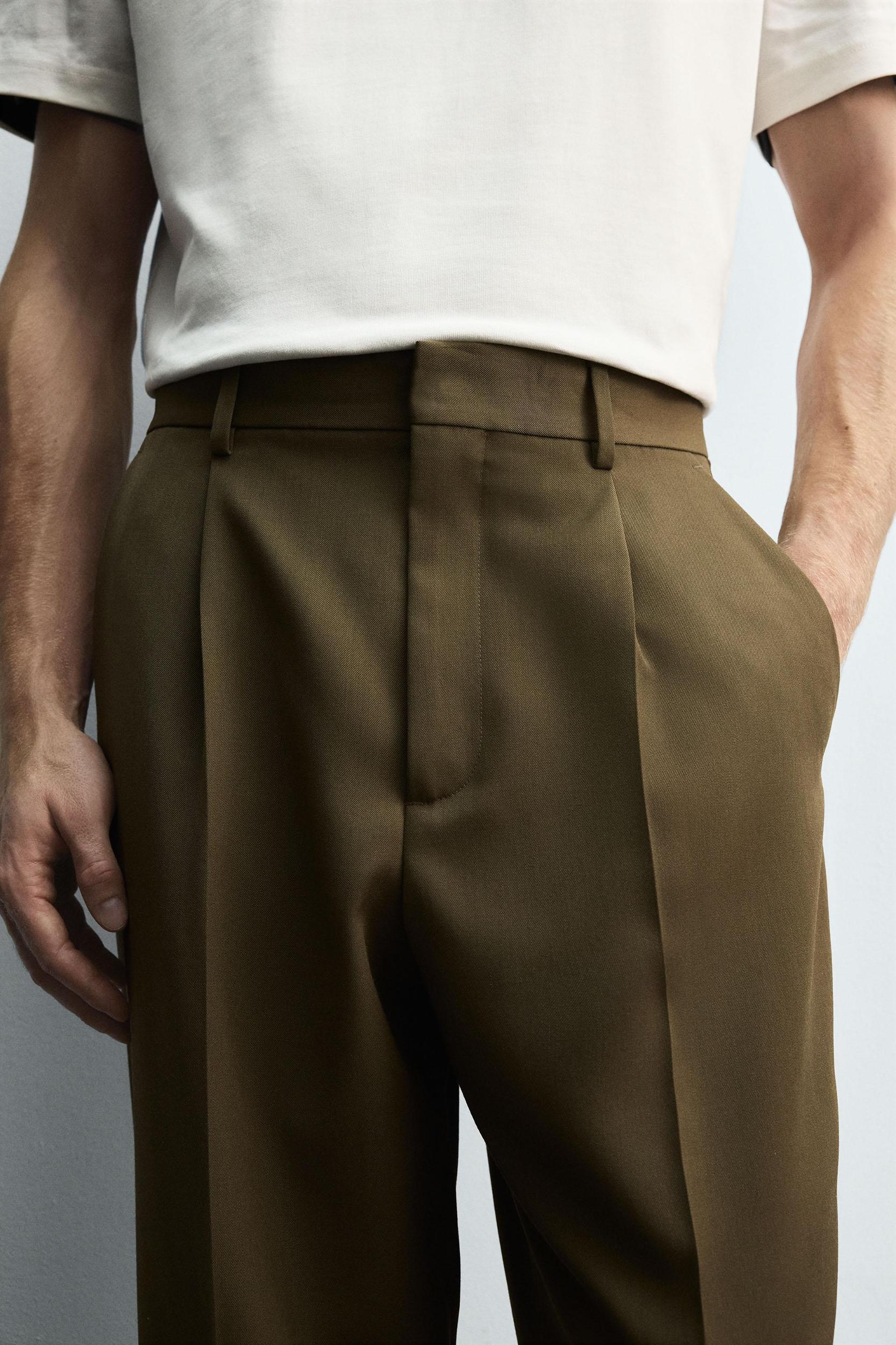 LIMITED EDITION PLEATED SUIT PANTS Product Image