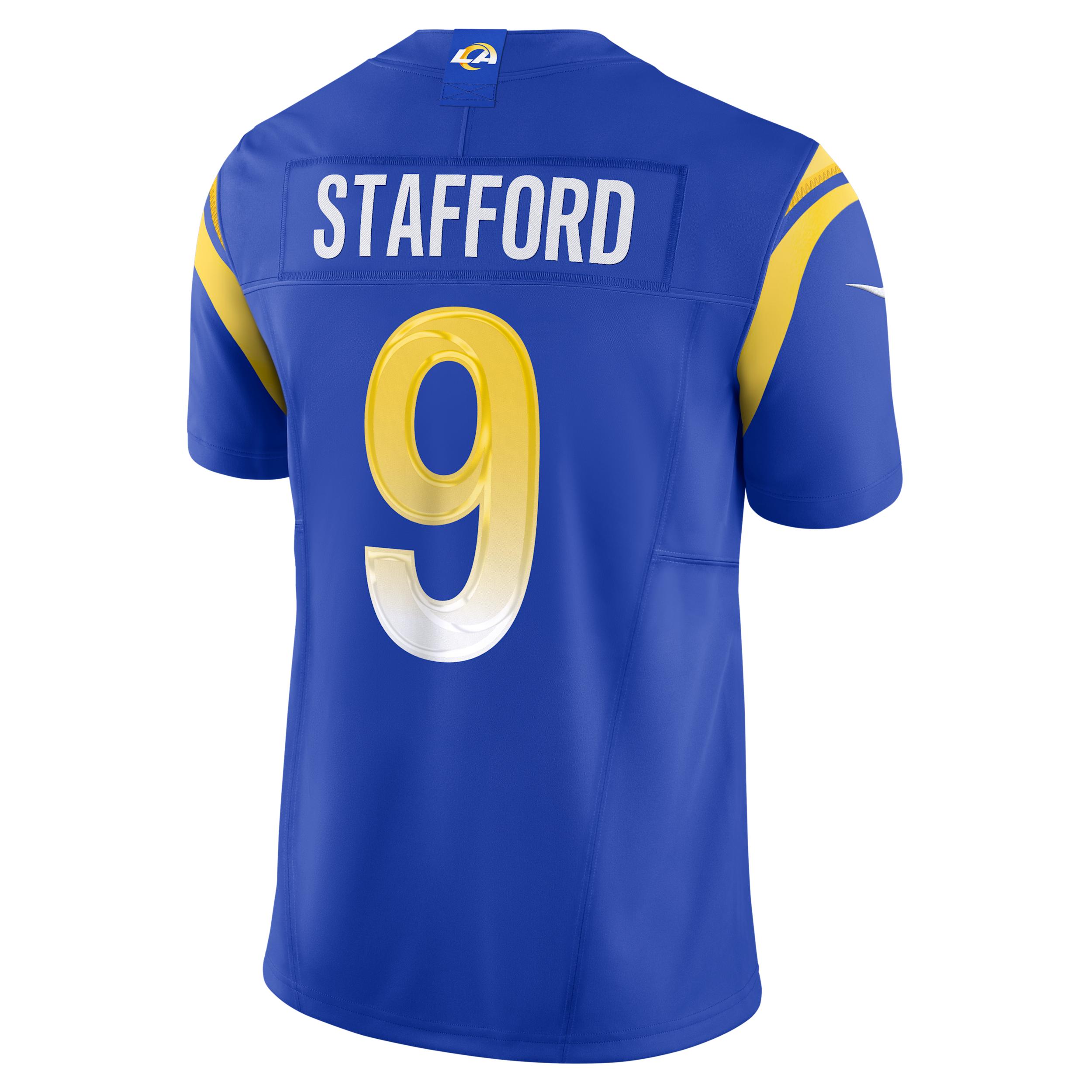 Matthew Stafford Los Angeles Rams Nike Mens Dri-FIT NFL Limited Football Jersey | 31NMLRLH95F-8Y0 Product Image