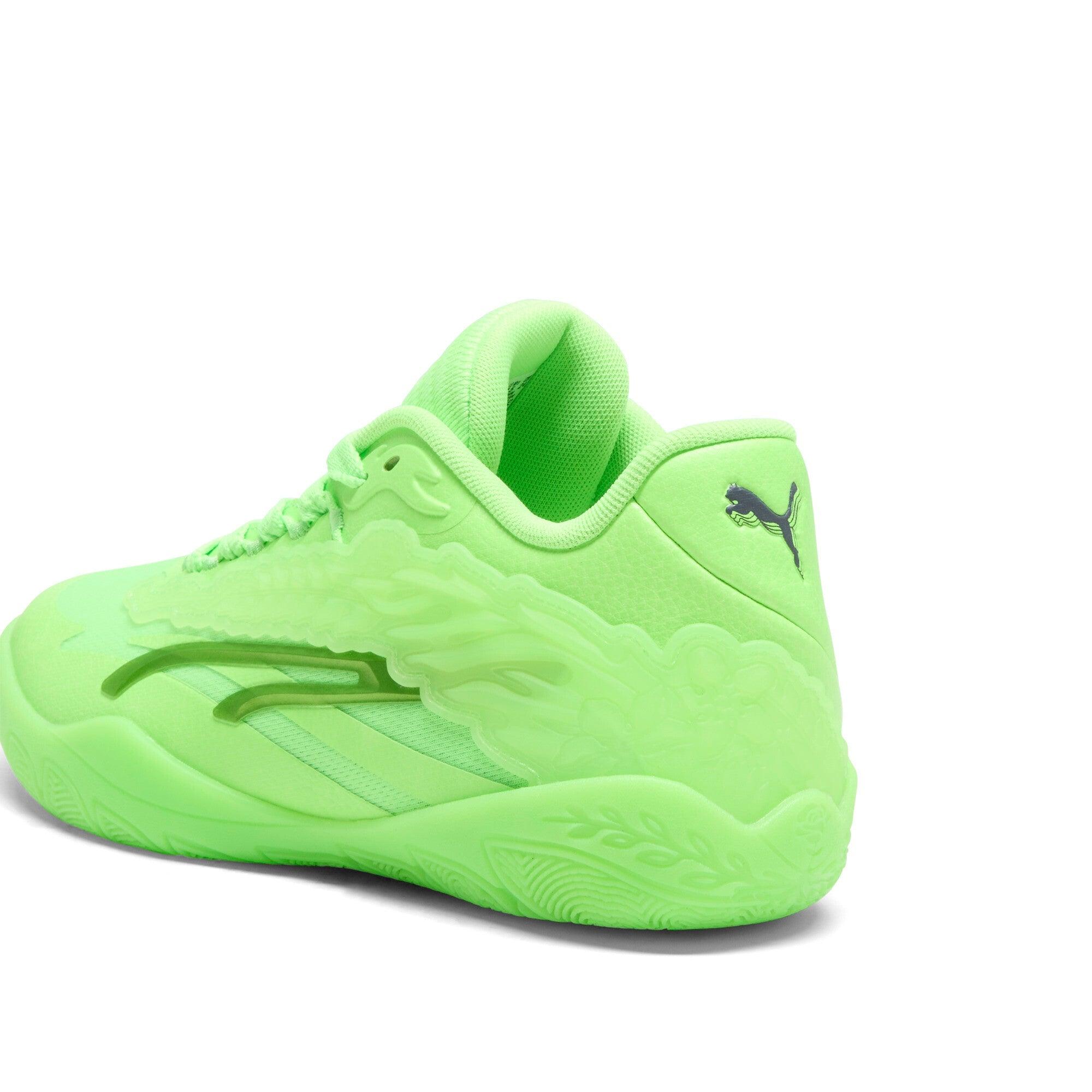 PUMA STEWIE x TEAM Stewie 3 Women's Basketball Shoes in Green Glare/Galactic Grey Product Image
