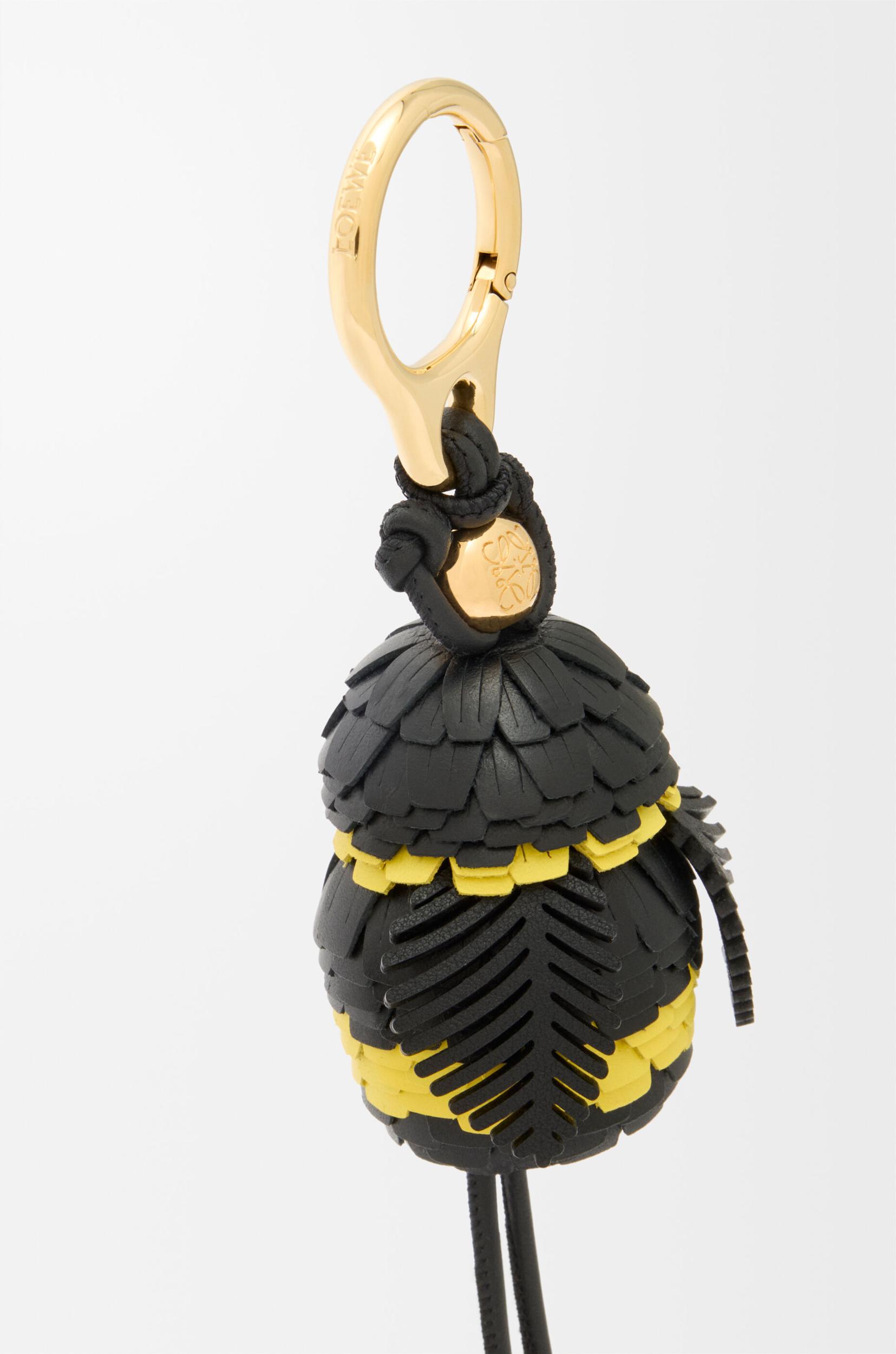 Bee charm in classic calfskin Product Image