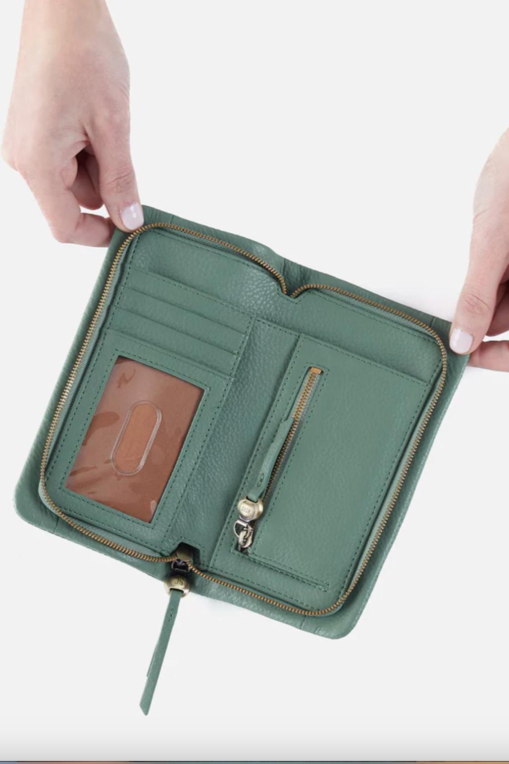 Cass Pebbled Wallet Product Image