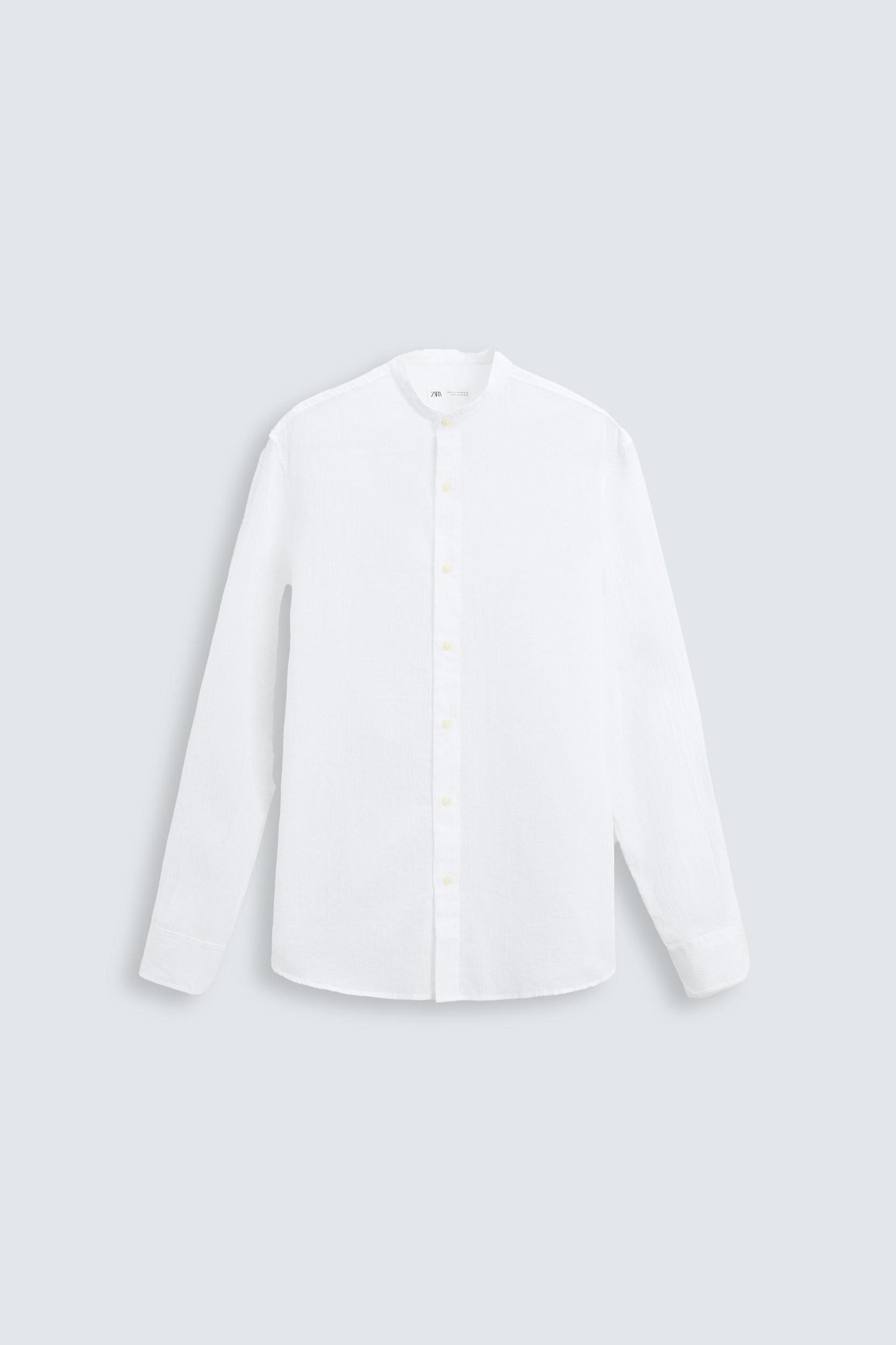 WRINKLED LOOK SHIRT Product Image