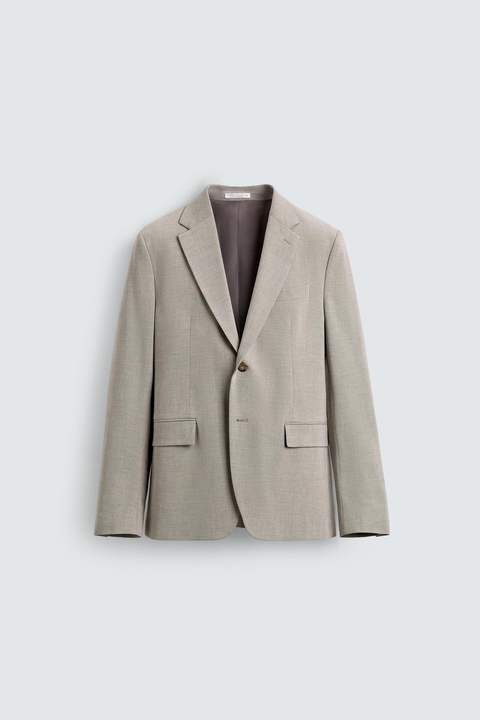TEXTURED SUIT BLAZER Product Image