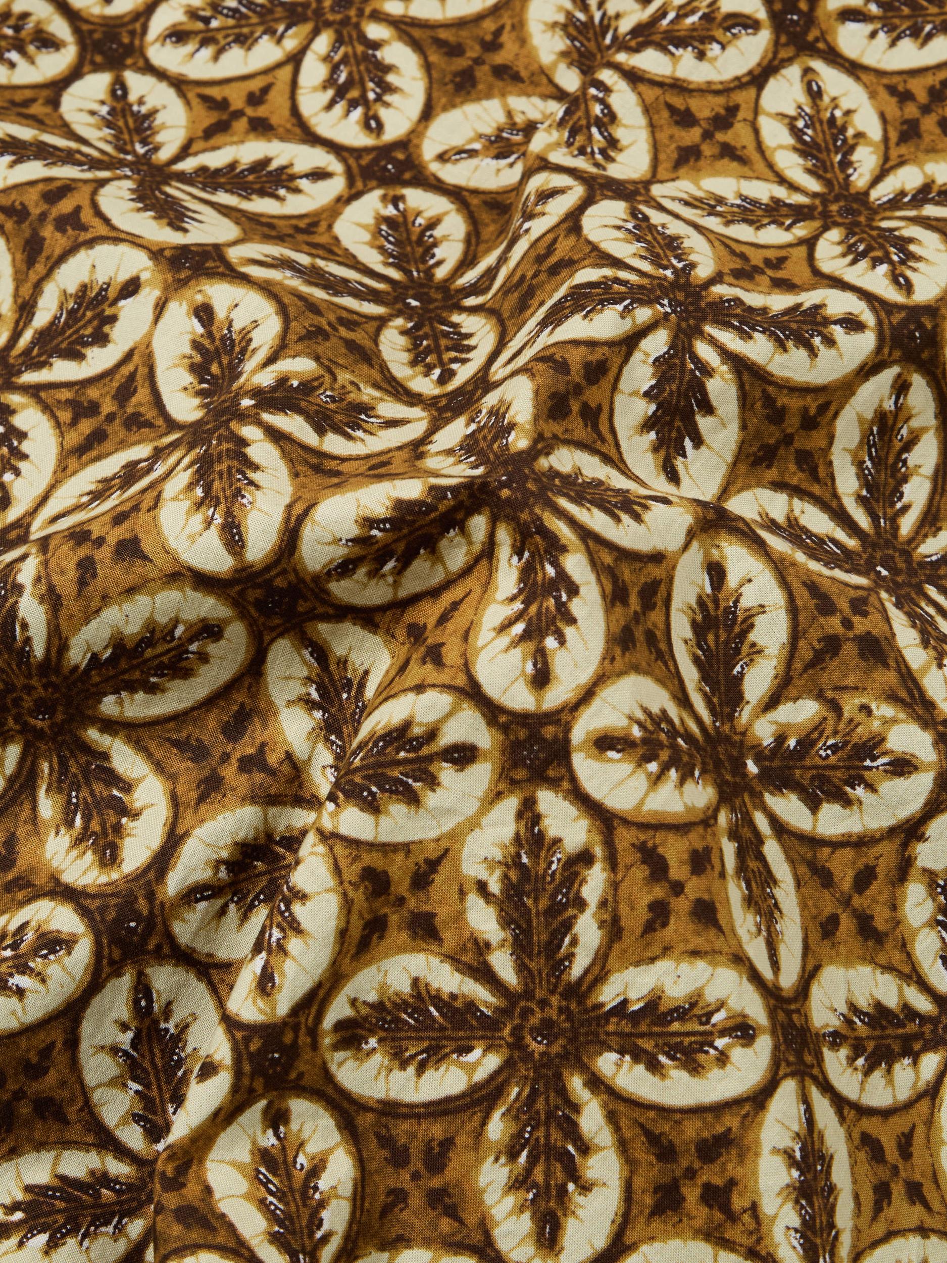 Brown Lobby Print Camp Shirt Product Image