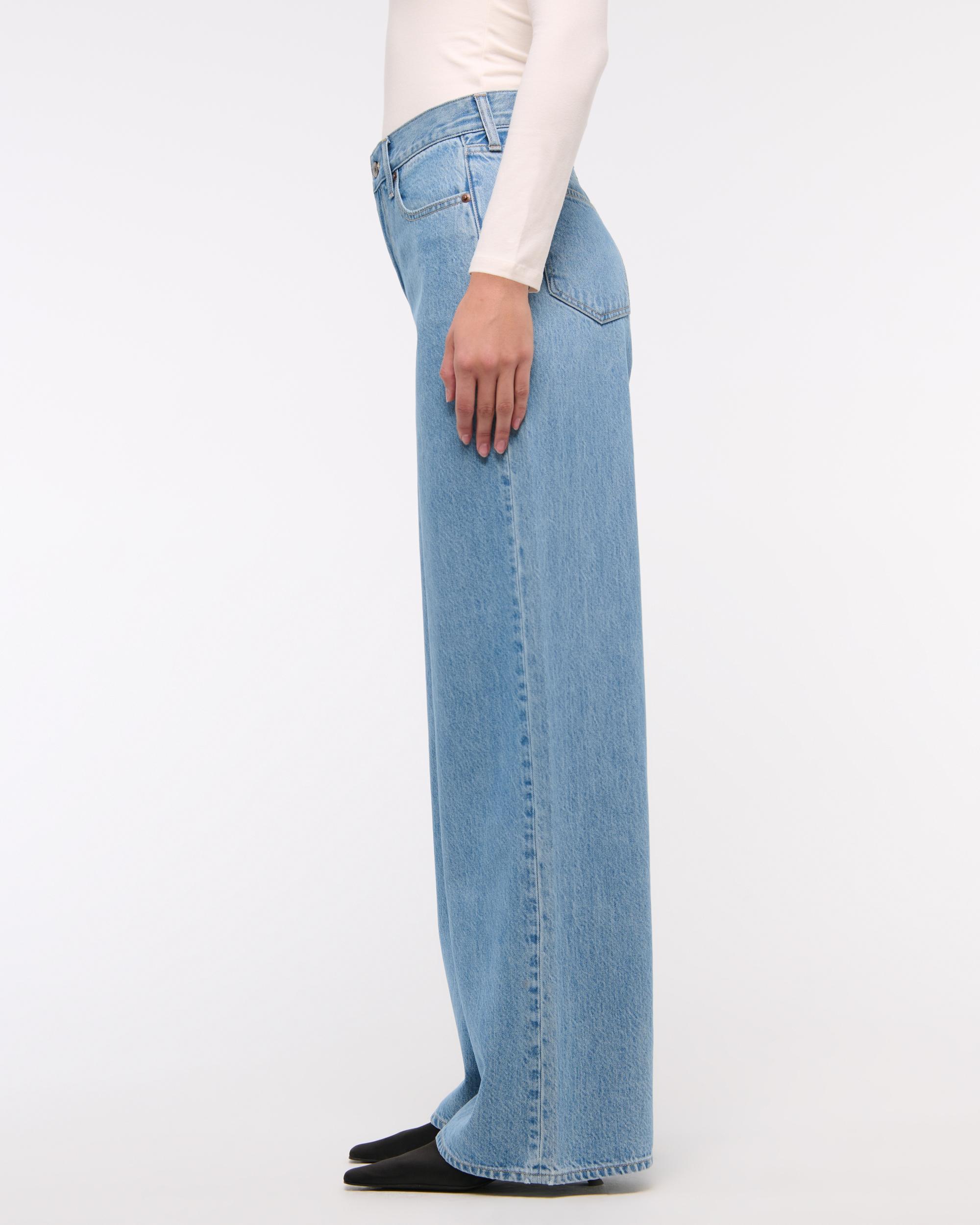 High Rise Wide Leg Jean Product Image