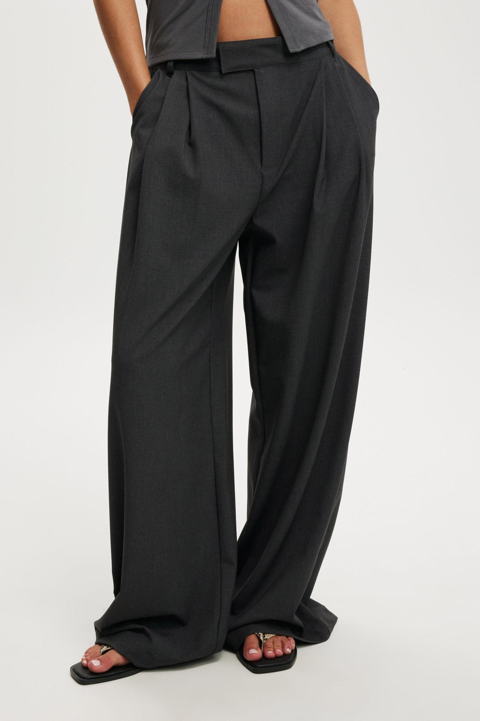 Izzy Pleated Suiting Pant Product Image
