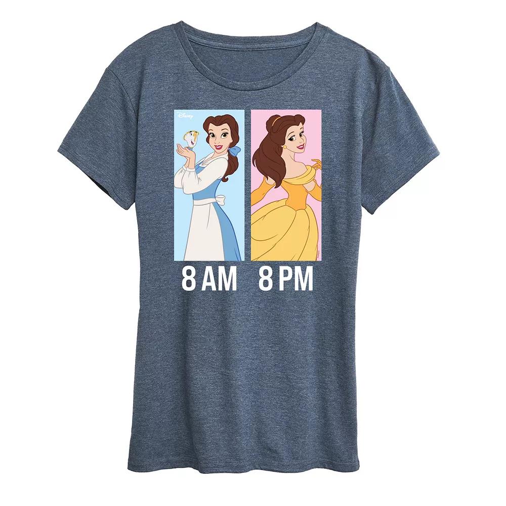 Disney Princess Belle Women's AM to PM Graphic Tee,  Product Image