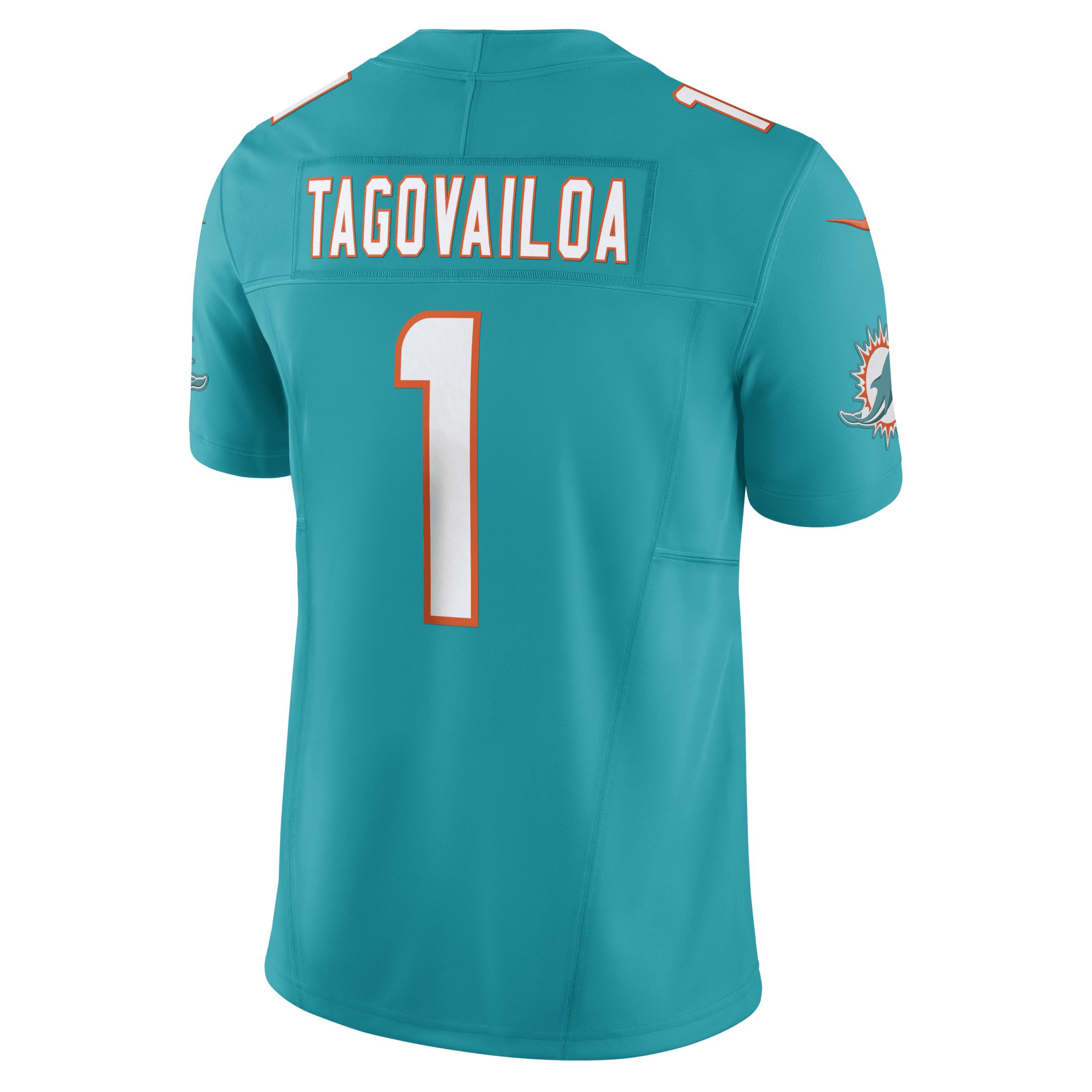 Tua Tagovailoa Miami Dolphins Nike Mens Dri-FIT NFL Limited Football Jersey | 31NMMDLH9PF-ZZ0 Product Image