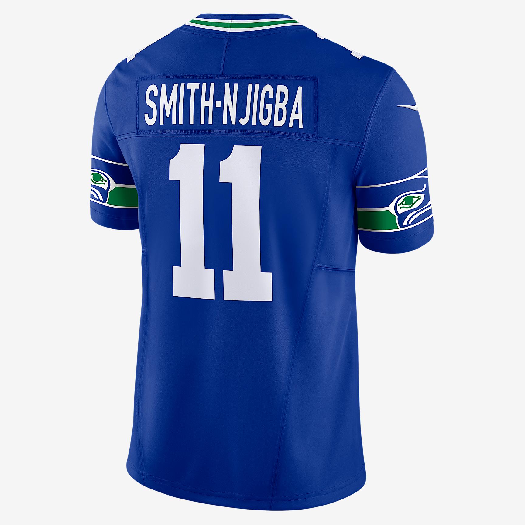 Jaxon Smith-Njigba Seattle Seahawks 50th Anniversary Men's Nike Dri-FIT NFL Limited Jersey Product Image