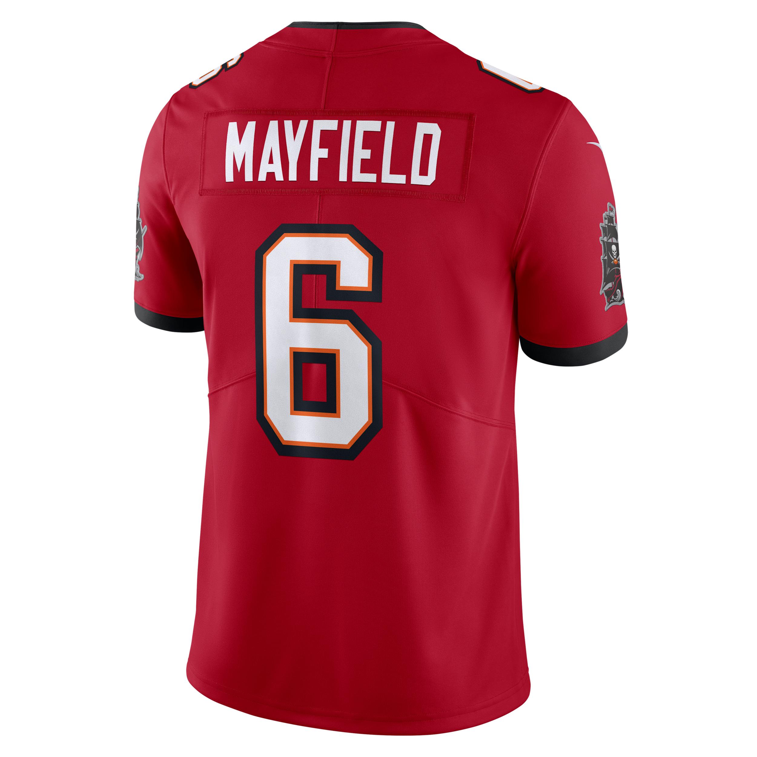 Baker Mayfield Tampa Bay Buccaneers Nike Mens Dri-FIT NFL Limited Jersey | 32NM03HS8BF-GY2 Product Image