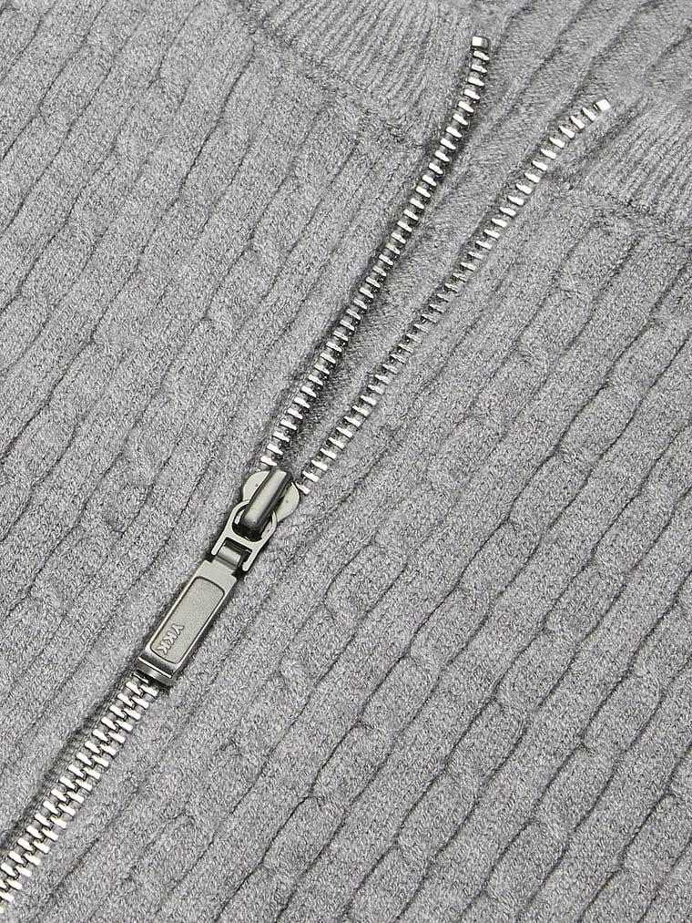 Luxe Cable-Knit Cardigan Product Image