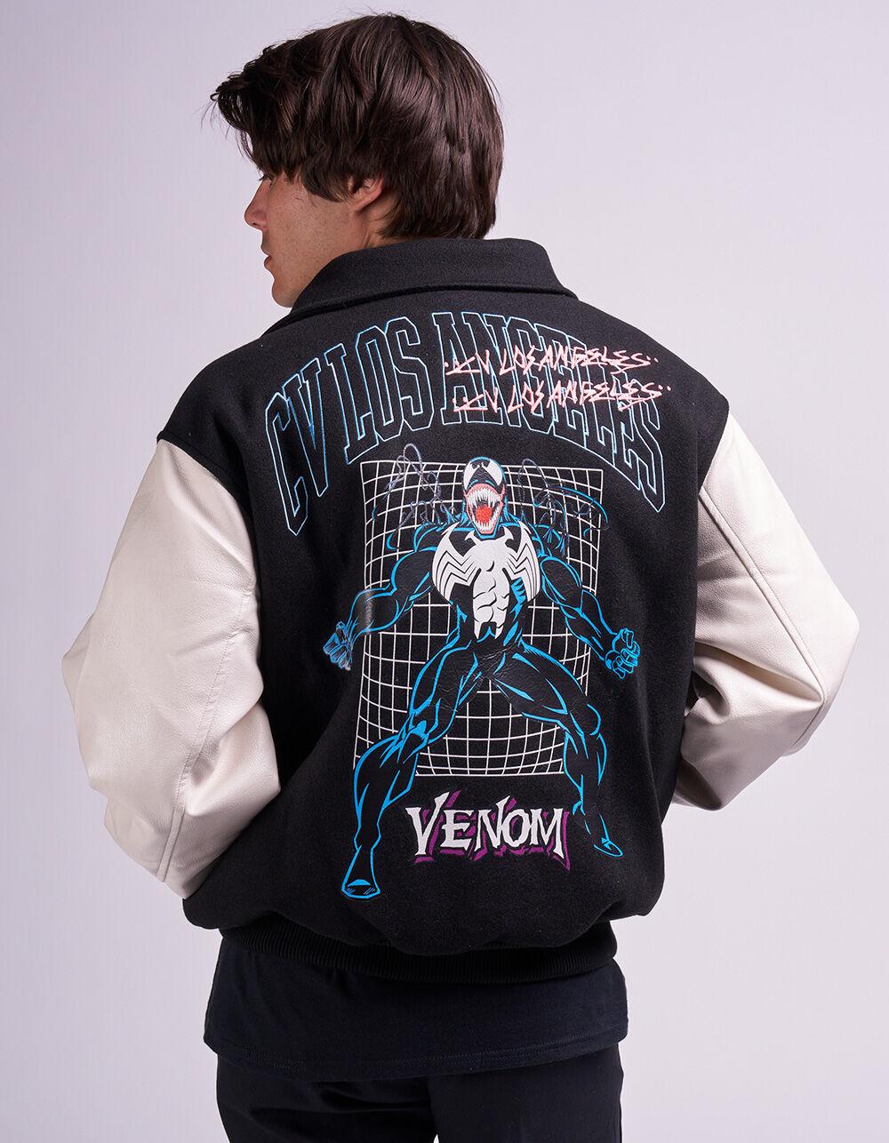 CVLA x Venom Breakout Mens Varsity Jacket - BLK/WHT Product Image