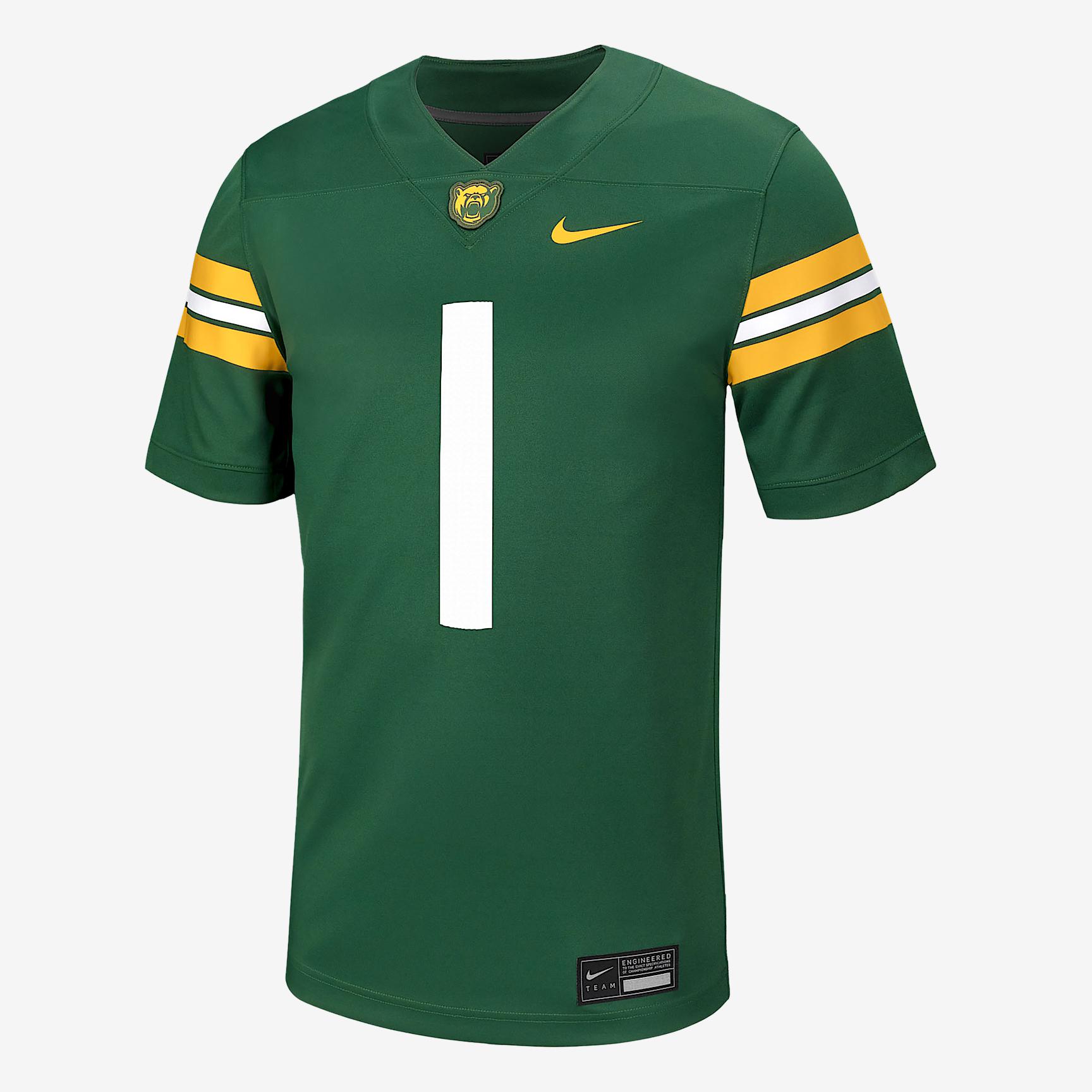 Baylor Nike Mens College Football Replica Jersey | P31811B371-DGR Product Image