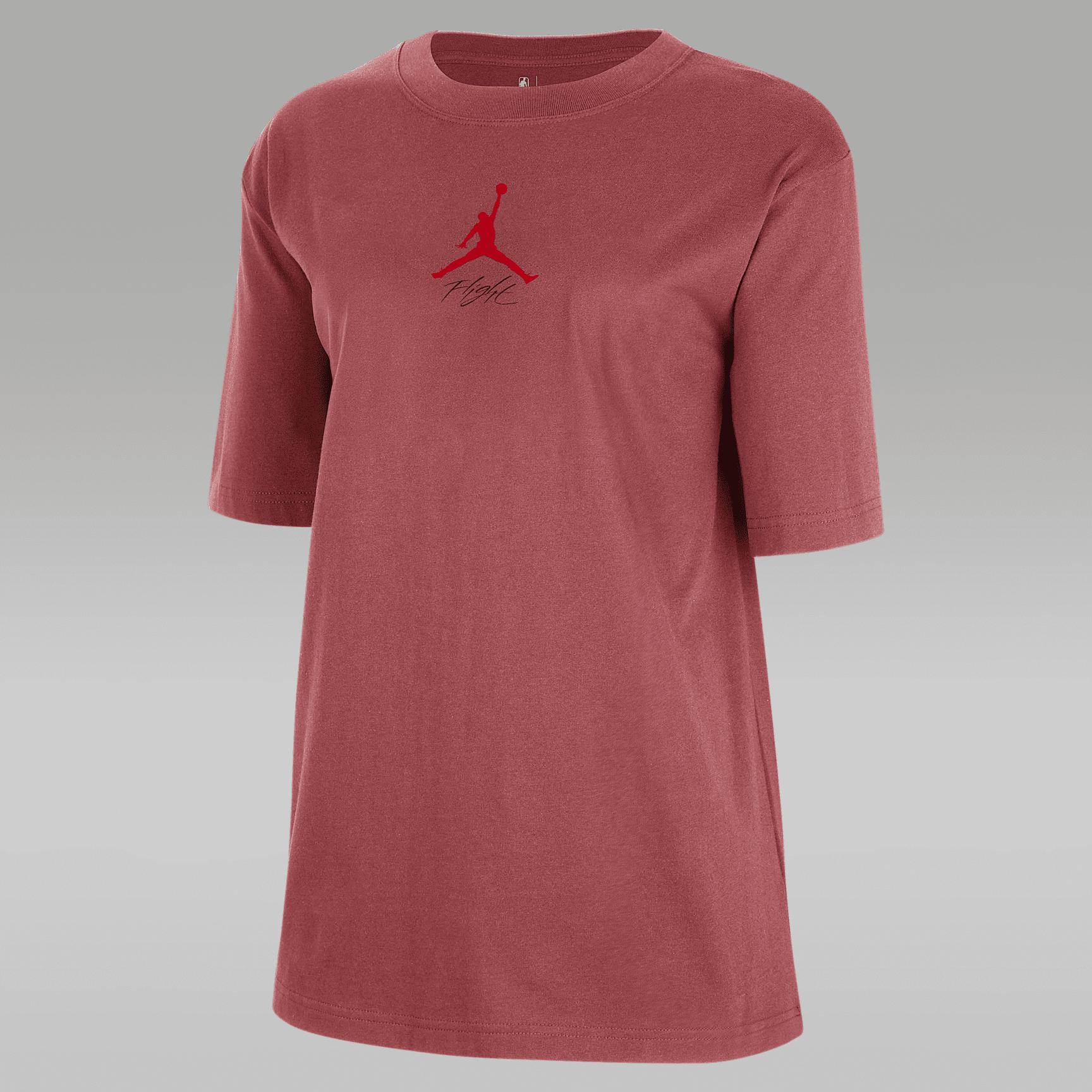 Nike Women's Atlanta Hawks Courtside Statement Edition Jordan NBA T-Shirt Product Image