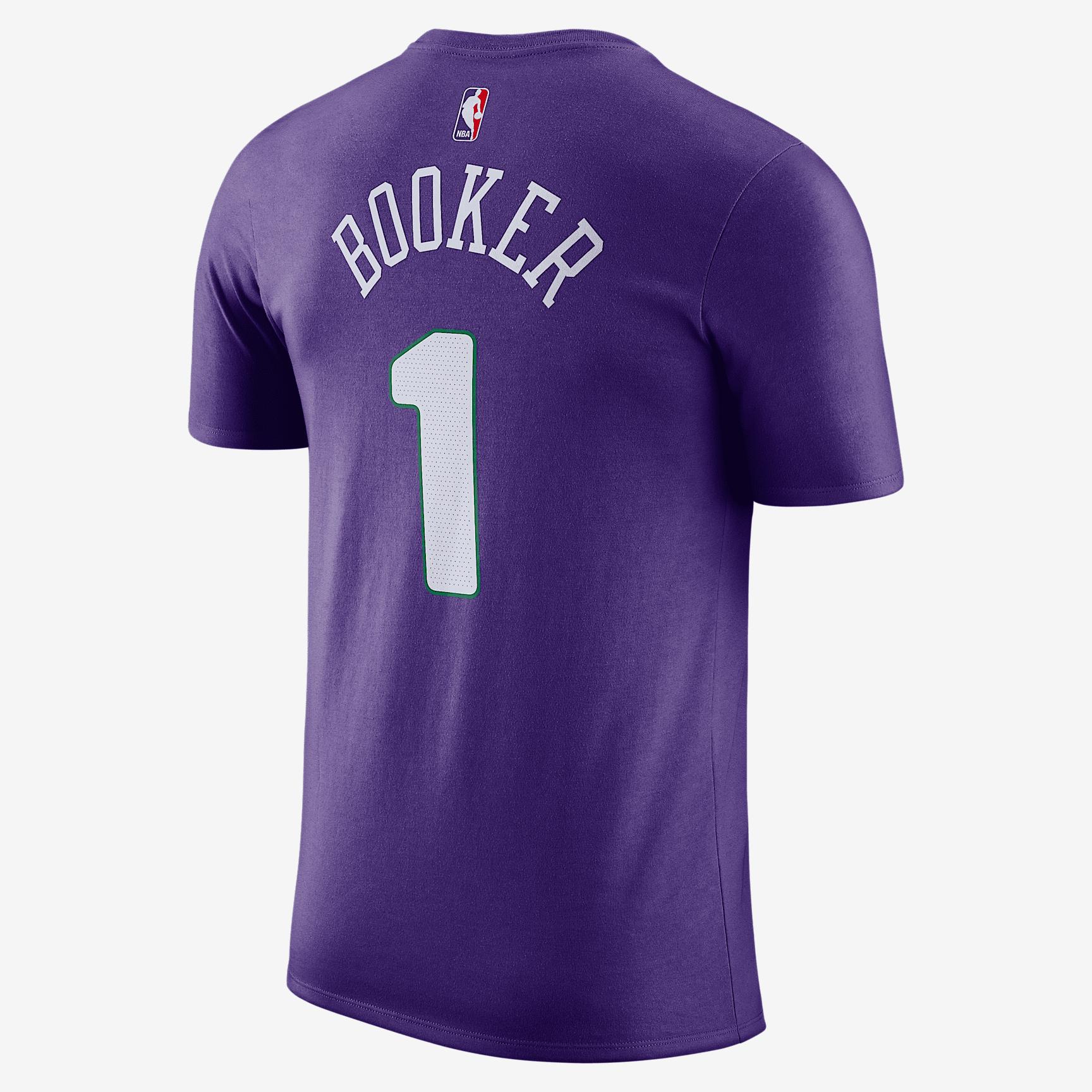 Devin Booker Phoenix Suns Essential City Edition Nike Men's NBA T-Shirt Product Image