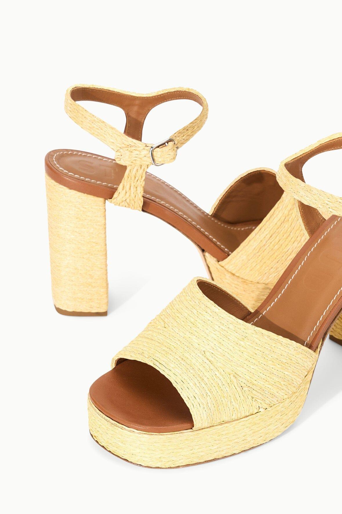 JODIE PLATFORM HEEL | NATURAL Product Image