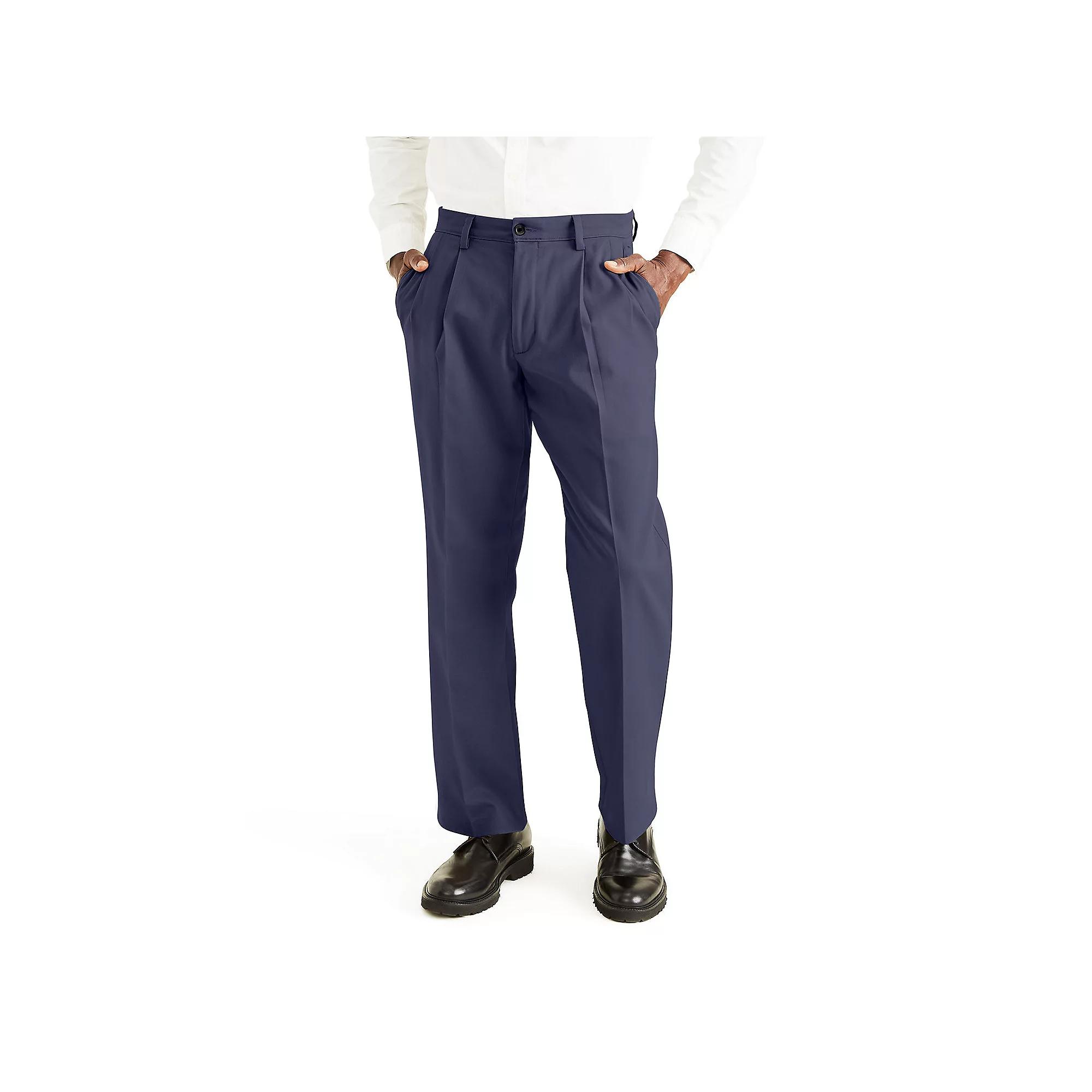 Men's Dockers® Stretch Easy Khaki Classic-Fit Pleated Pants,  Product Image