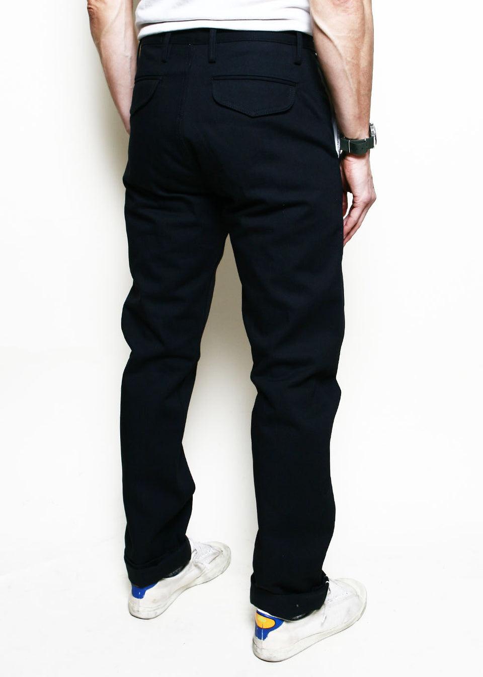 Officer Trousers High // 11oz Stealth Product Image
