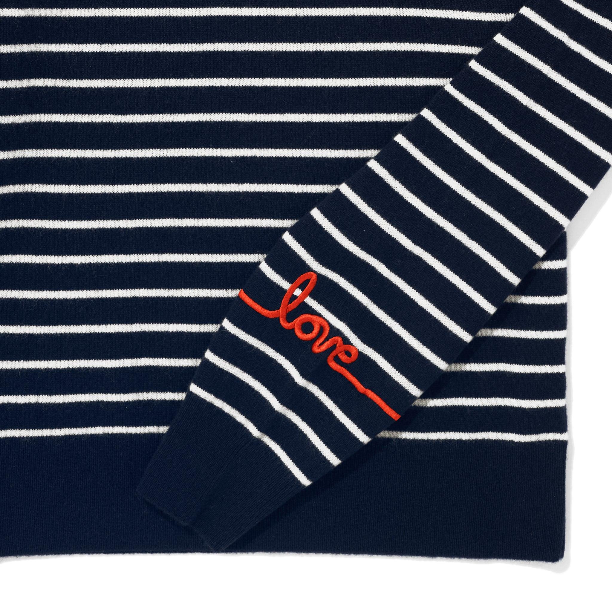 The Betty Love - Navy/Cream Product Image