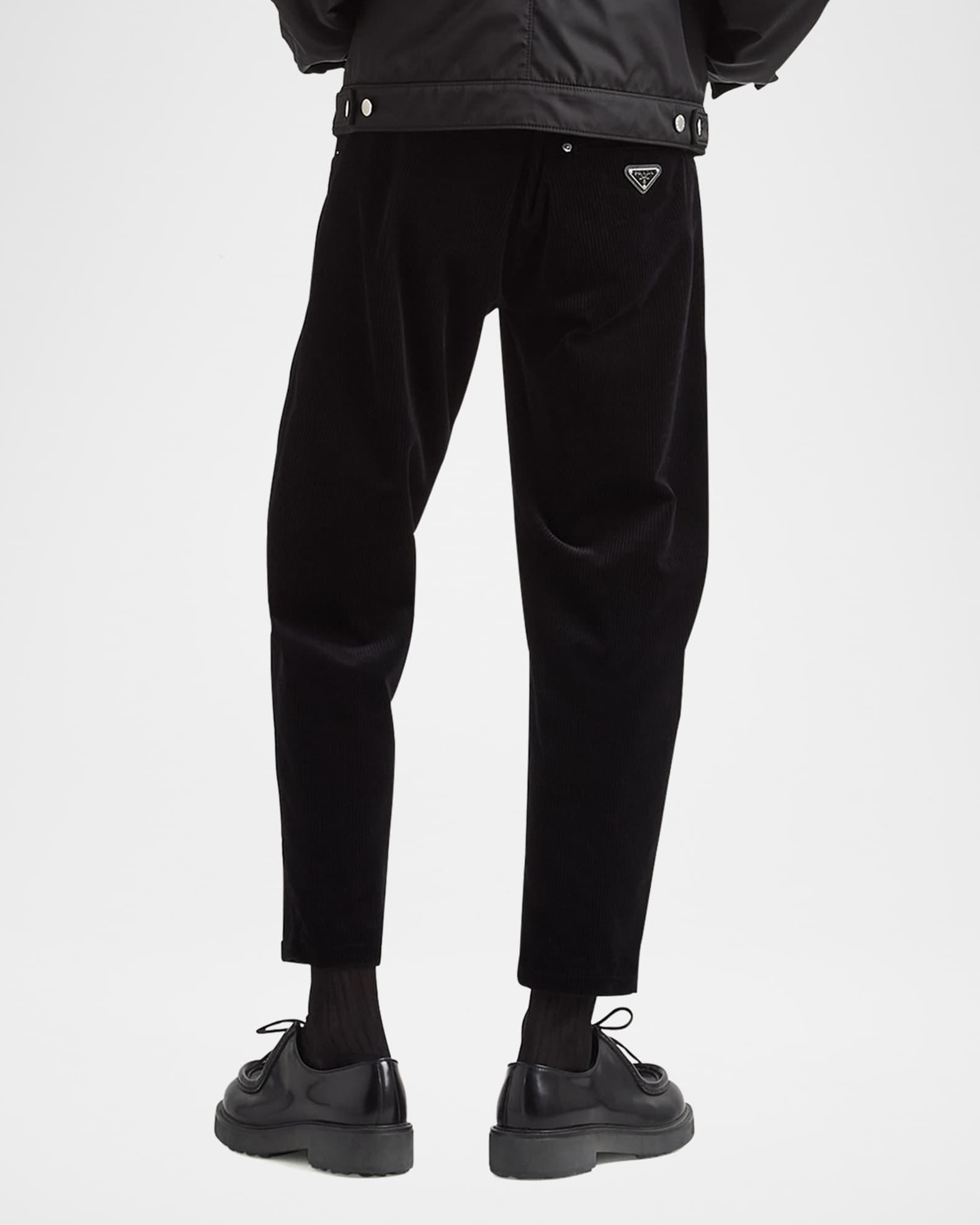 Men's Corduroy Triangle Logo Pants Product Image