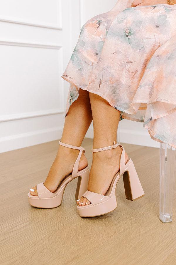 The Amara Patent Platform Heel Product Image