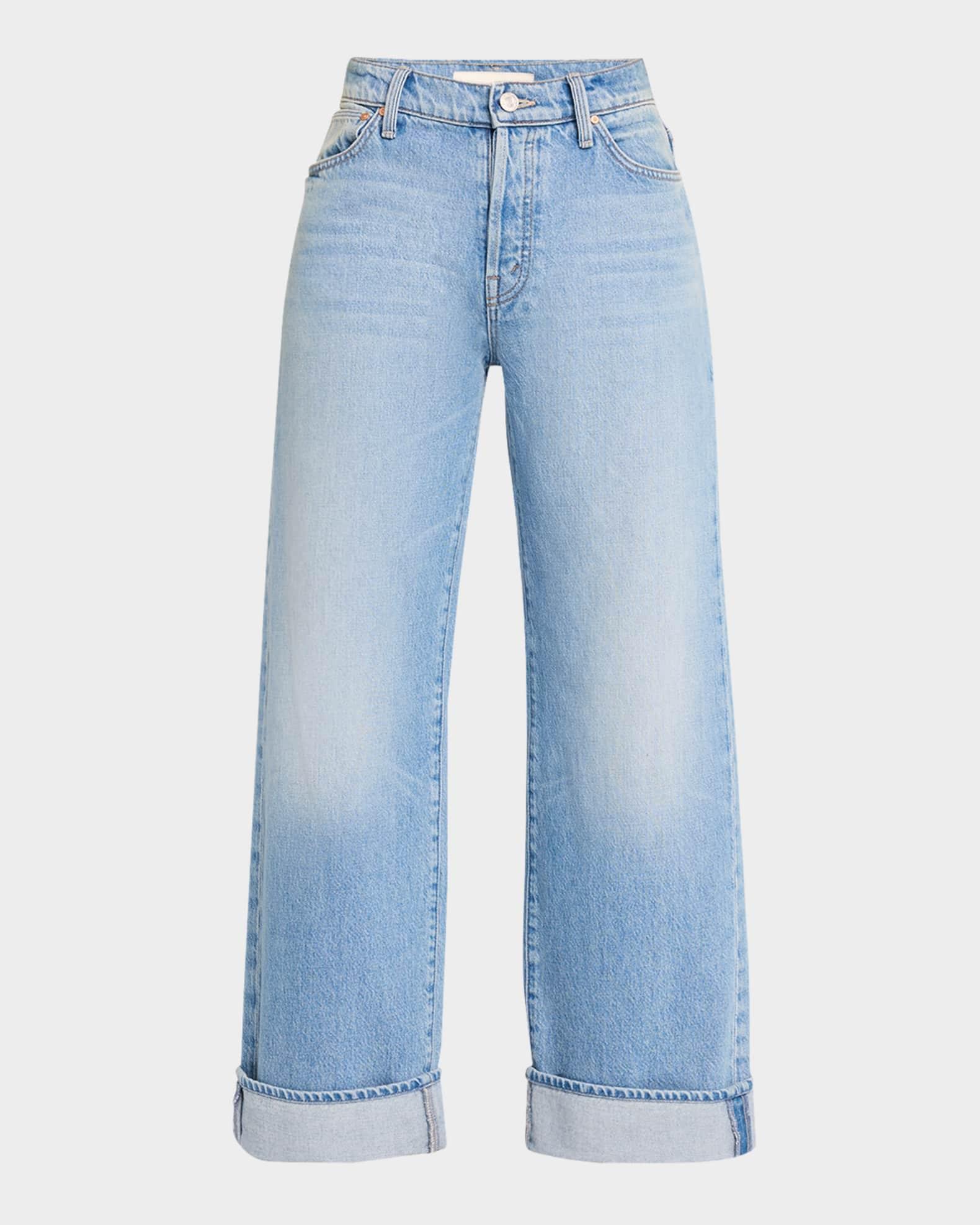 Lil' Dodger Button Hover Cuff Jeans Product Image