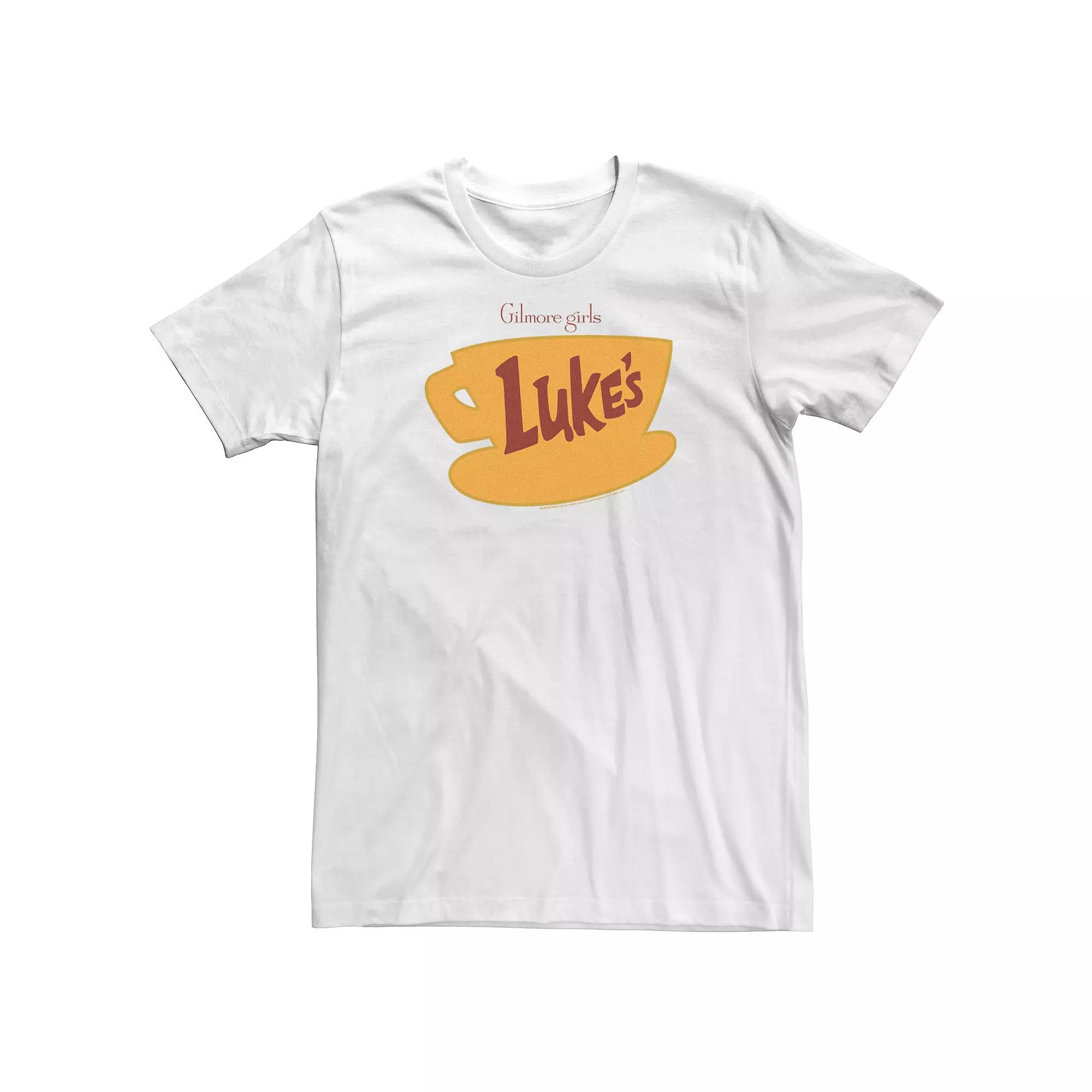 Big & Tall Gilmore Girls Luke's Logo Tee, Men's,  Product Image