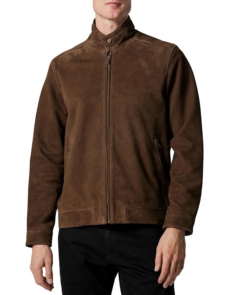 Rodd & Gunn Glen Massey Suede Full Zip Jacket Product Image