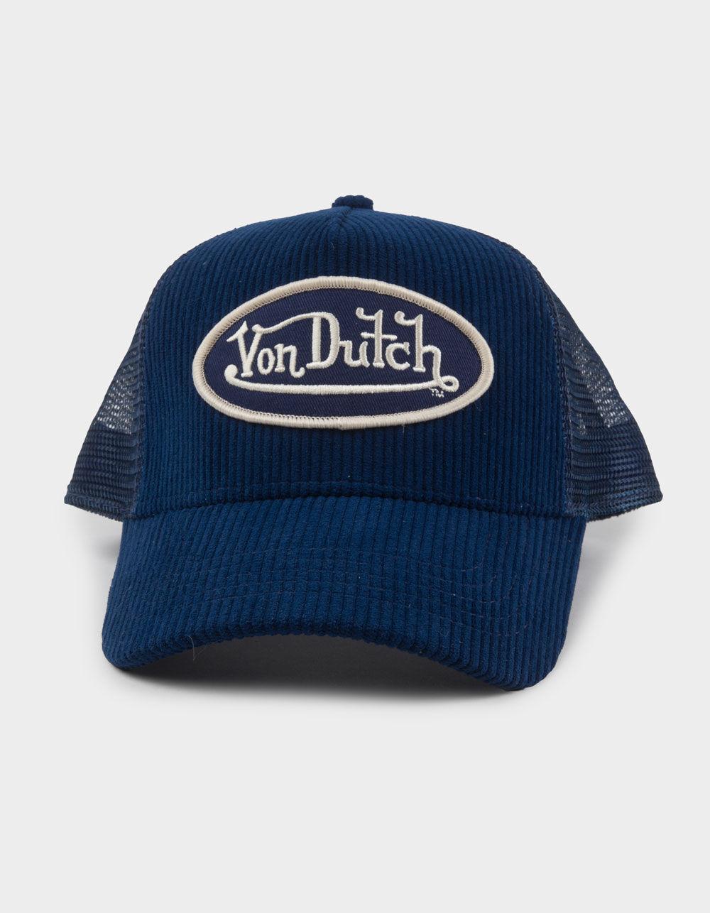 VON DUTCH Cordutch Trucker Hat - NAVY Product Image