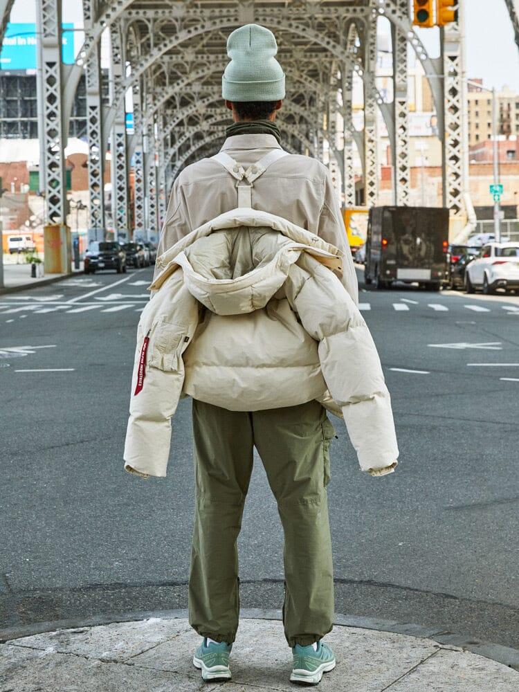 PUFFER PARKA LIMESTONE (LIMESTONE) Male Product Image