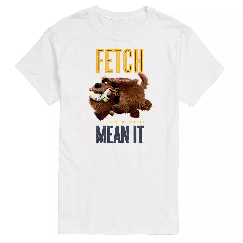 Big & Tall The Secret Life of Pets Fetch Like You Mean It Graphic Tee, Men's,  Product Image
