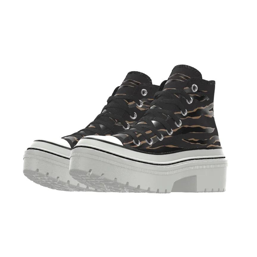 Custom Chuck Taylor All Star Lugged Heel Platform By You Product Image