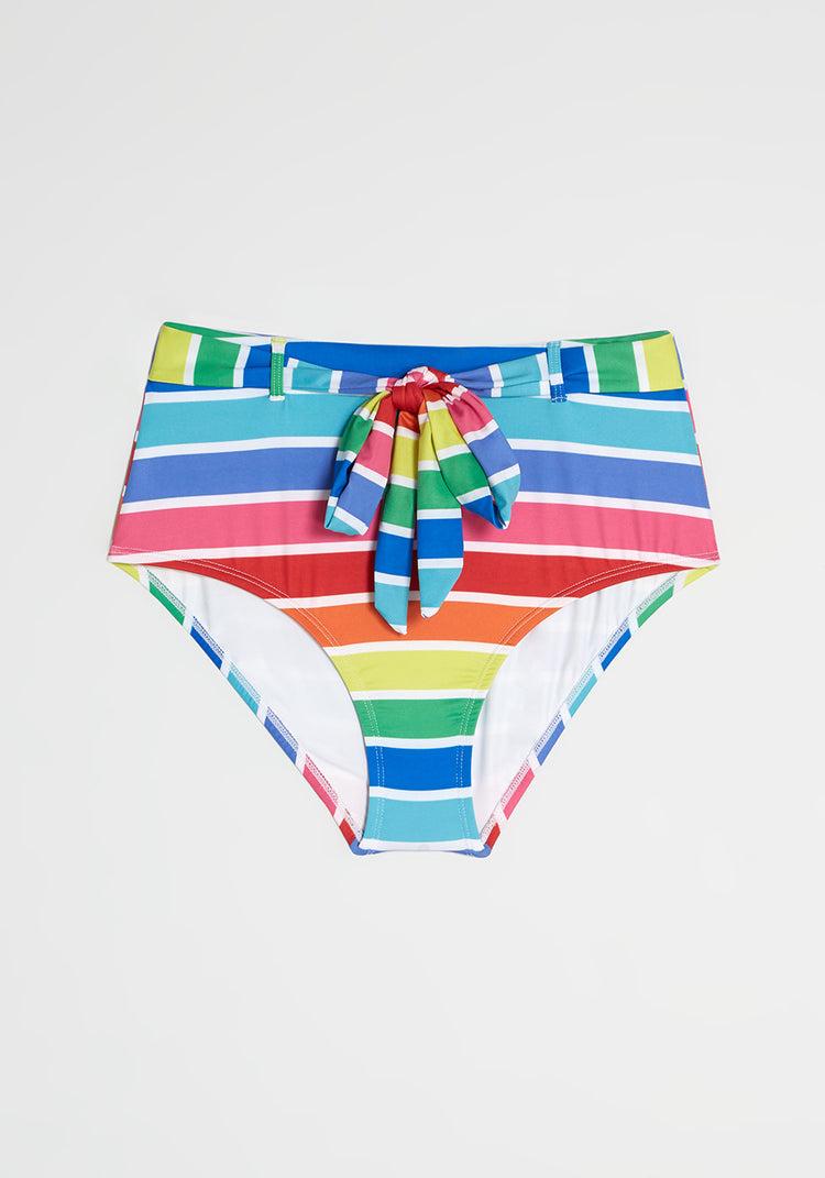 The JoJo High-Waisted Bikini Bottom Product Image
