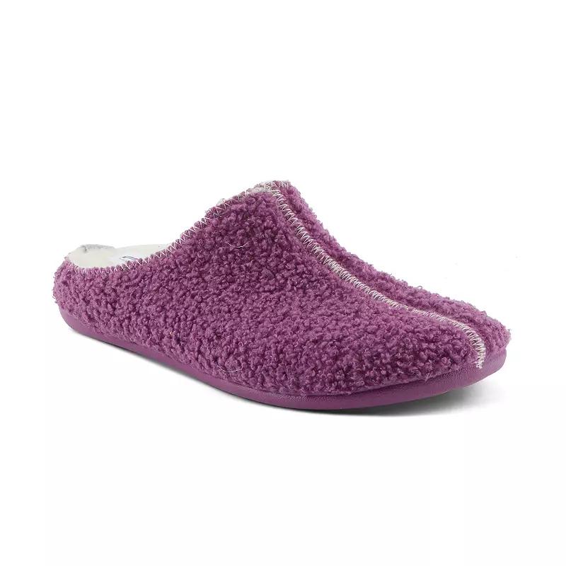 Flexus by Spring Step Lyndel Women's Sherpa Slippers,  Product Image