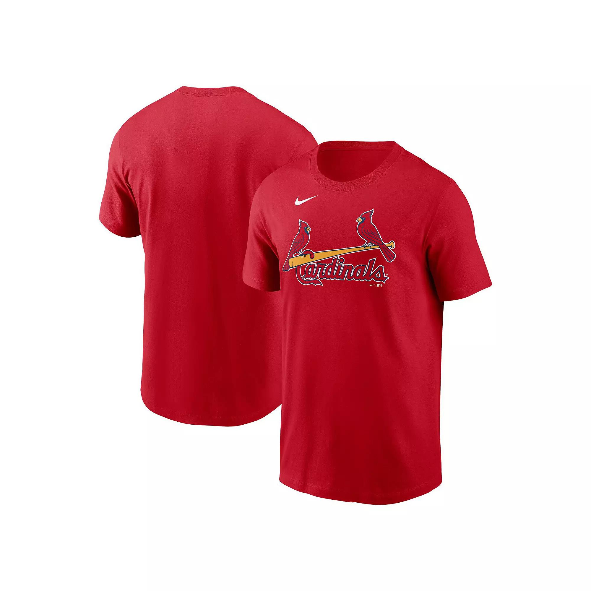 Men's Nike Navy Atlanta Braves Fuse Logo T-Shirt,  Product Image