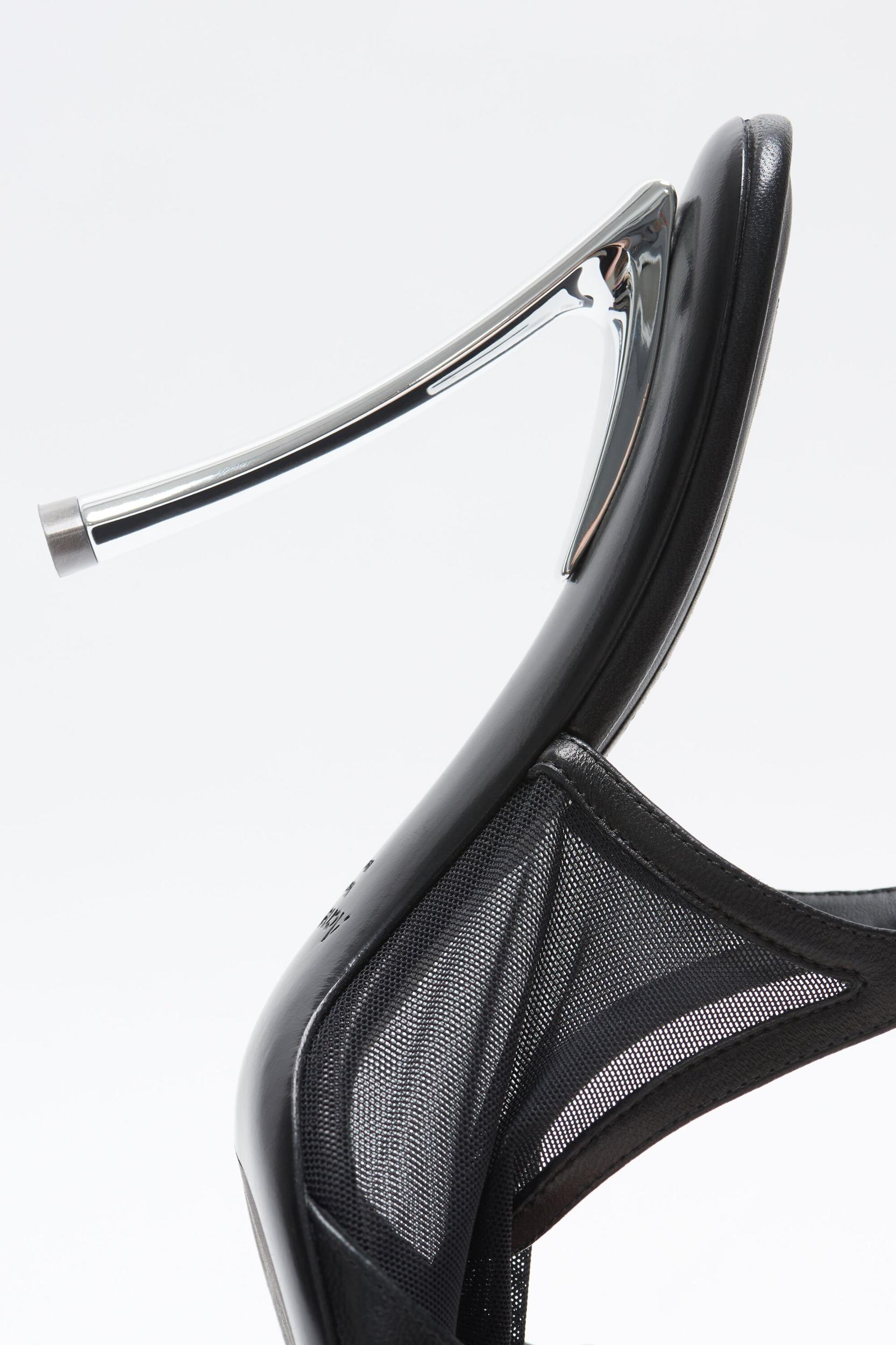 Mesh slingback heels Product Image